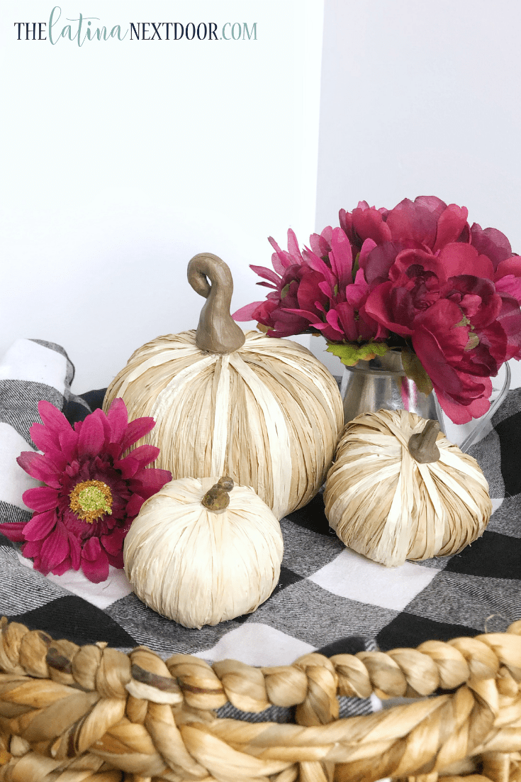 How to Decorate with Dollar Tree Foam Pumpkins