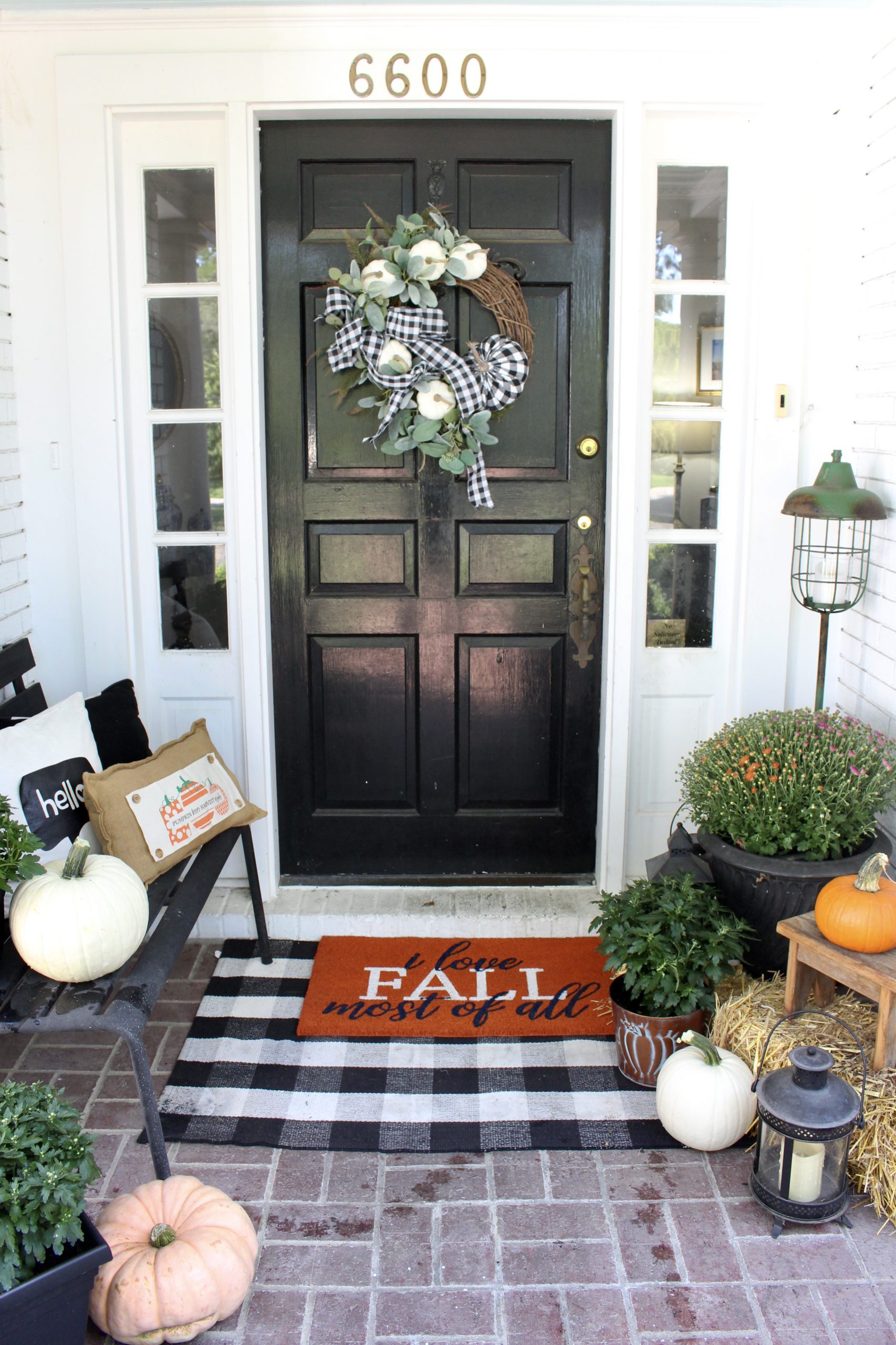 Front Porch and Outdoor Fall Decor Ideas