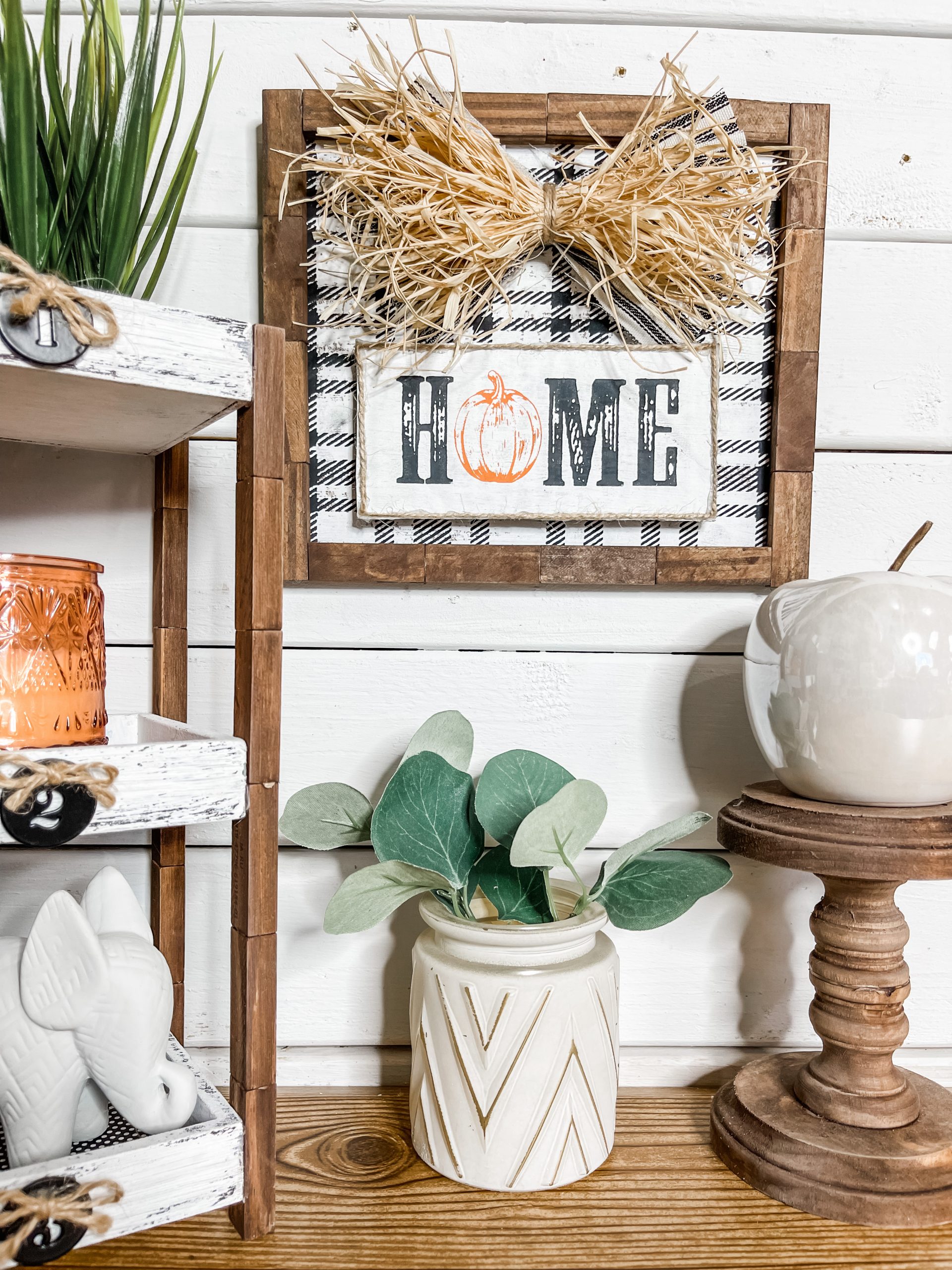 DIY Stenciled Home Fall Sign