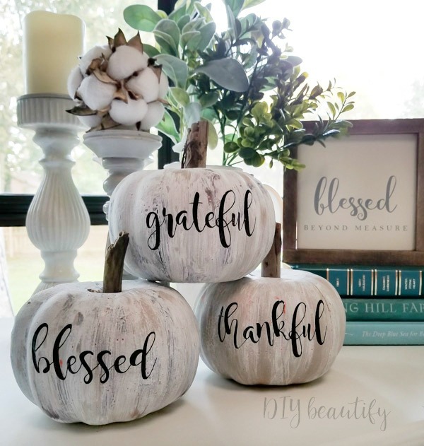 How to Decorate with Dollar Tree Foam Pumpkins