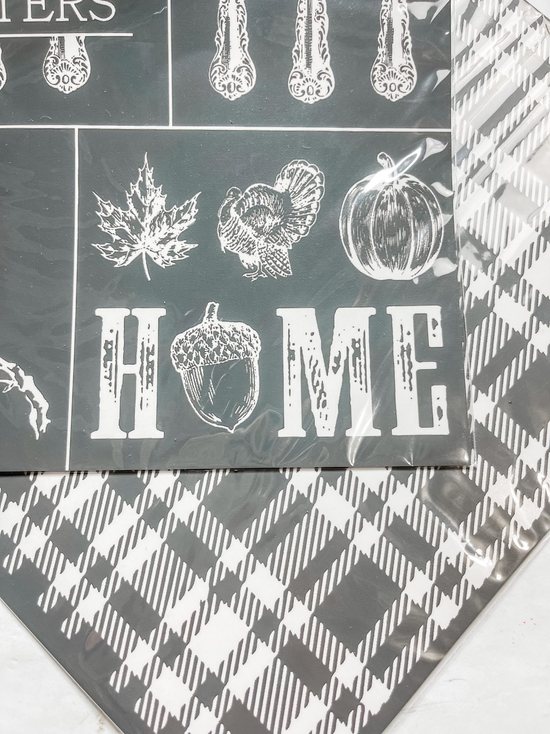 DIY Stenciled Home Fall Sign