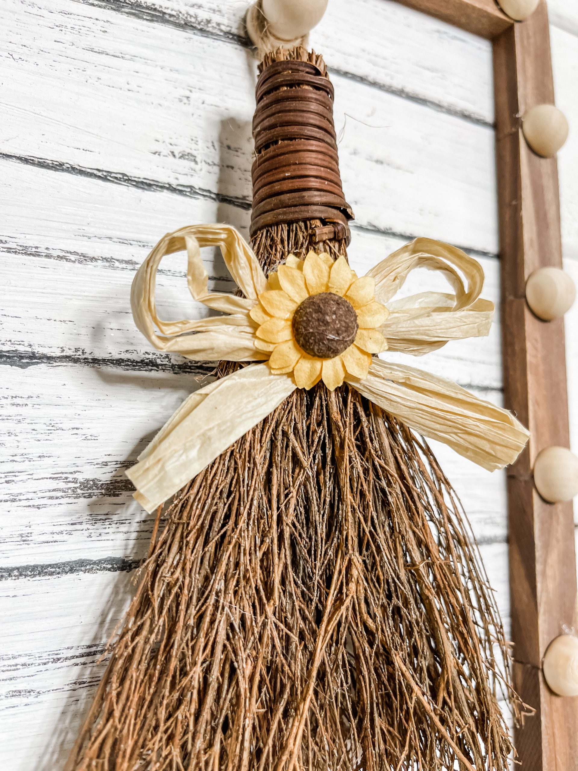 DIY Fall Home Decor with Pumpkin Spice Scented Broom