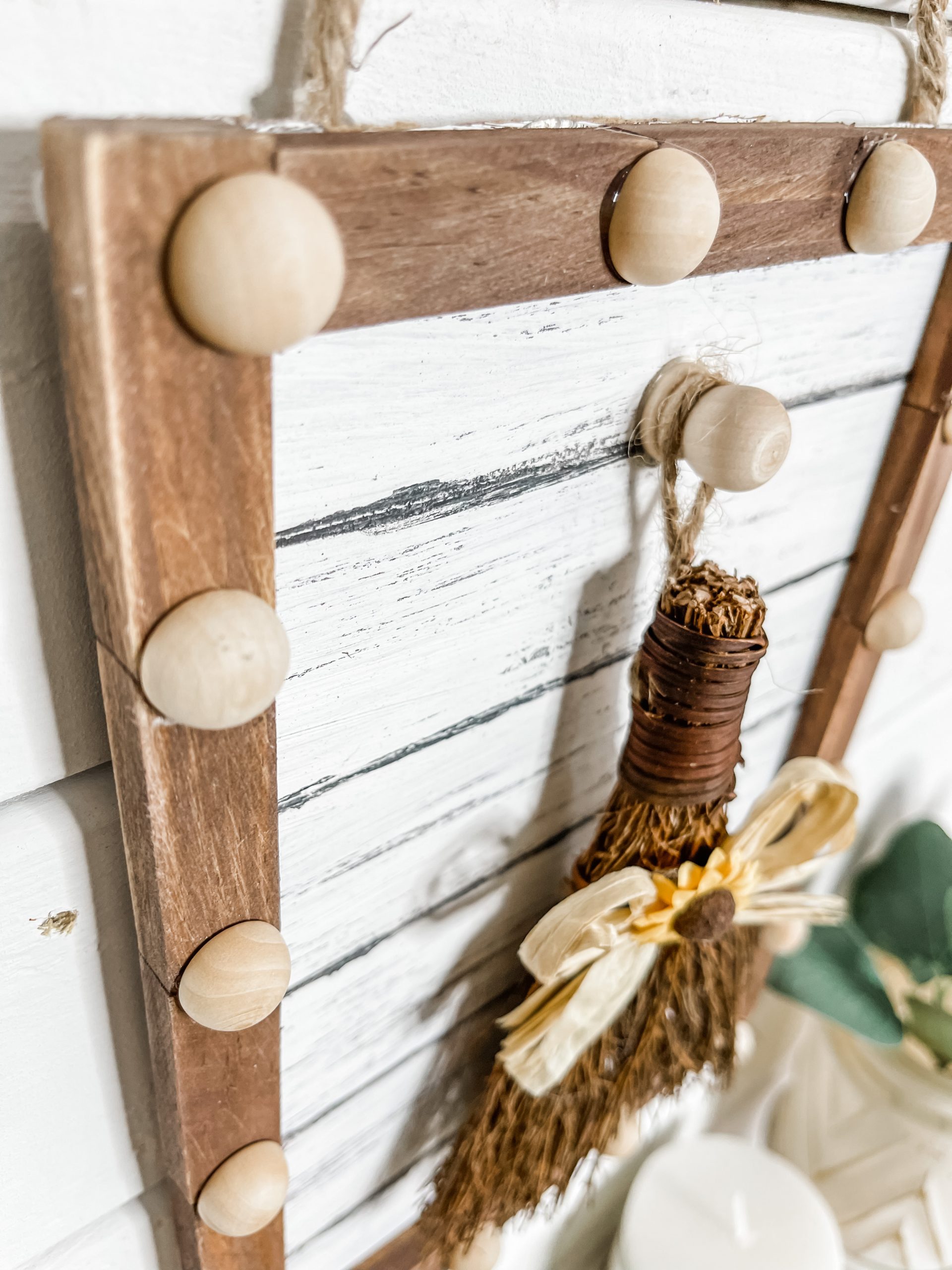 DIY Fall Home Decor with Pumpkin Spice Scented Broom