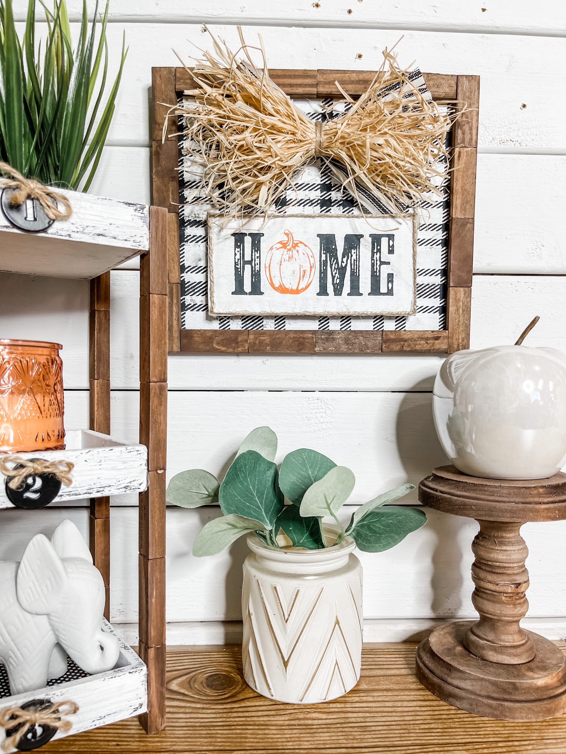 DIY Stenciled Home Fall Sign