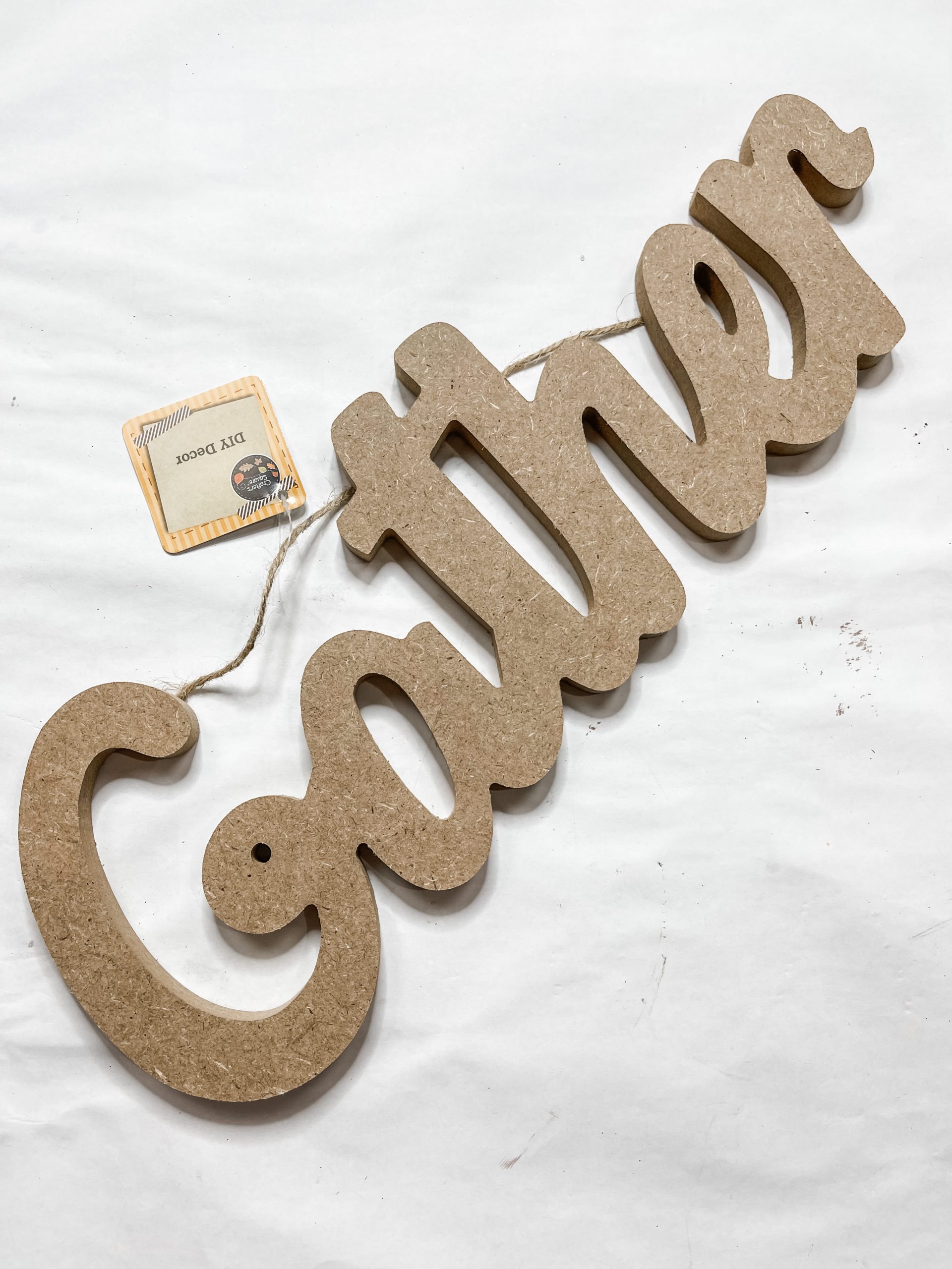 Farmhouse Style DIY Gather Sign