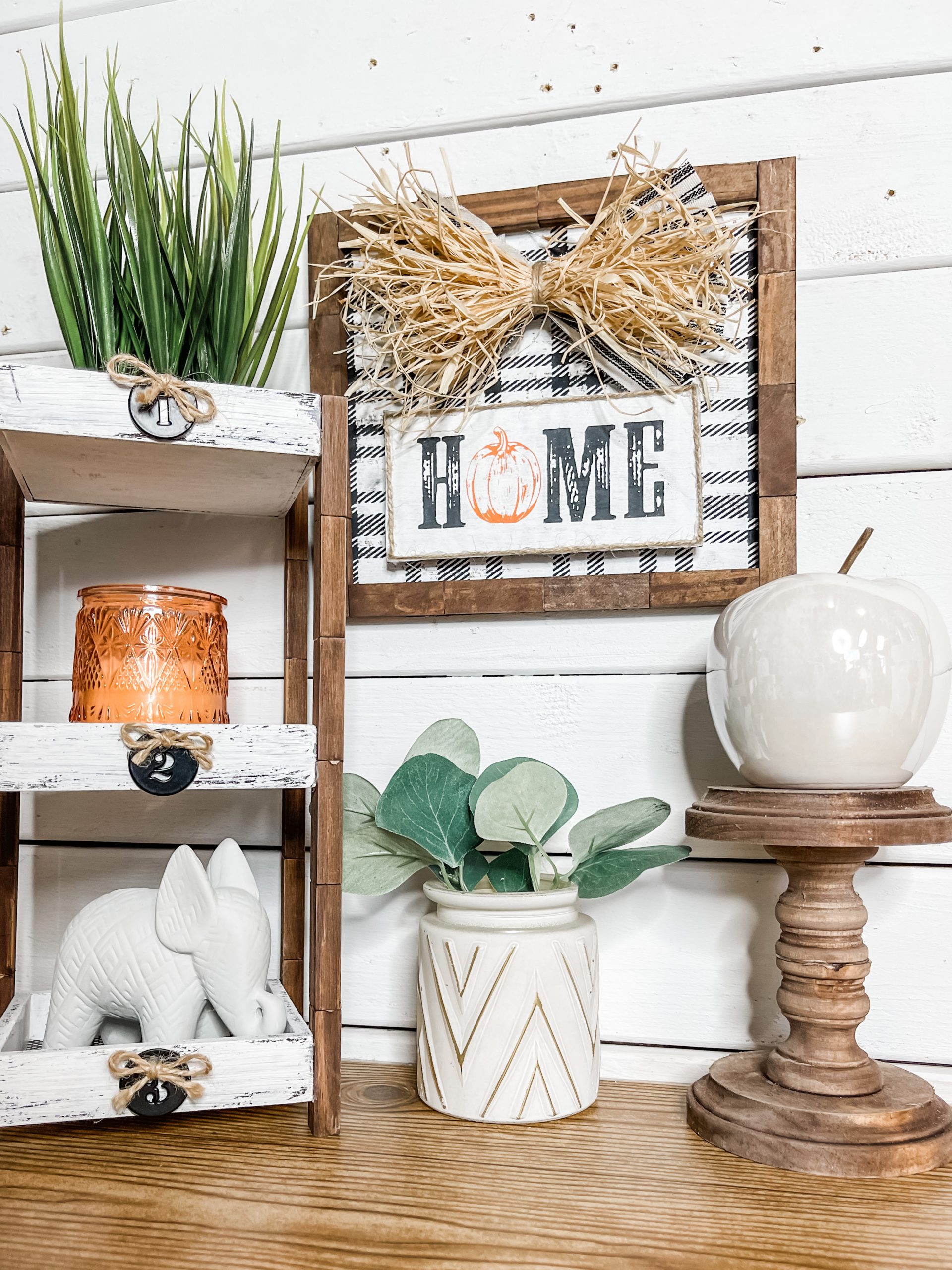 DIY Stenciled Home Fall Sign