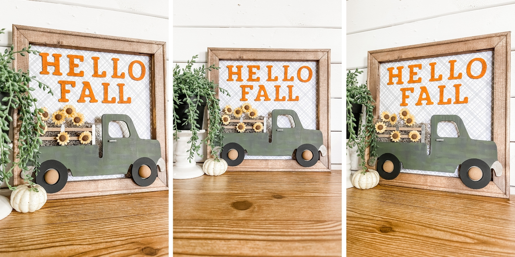 DIY Hello Fall Sign