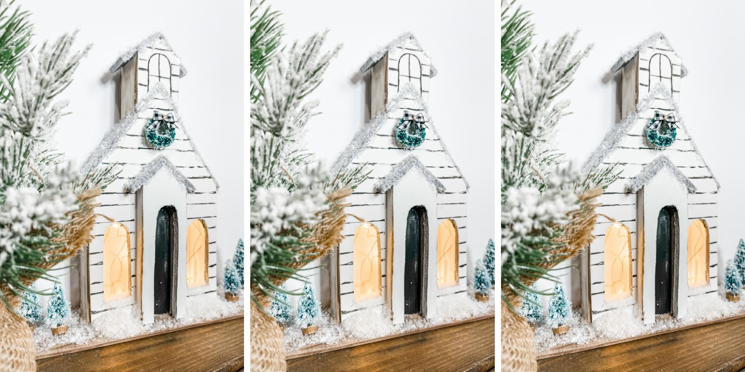 DIY Christmas Church