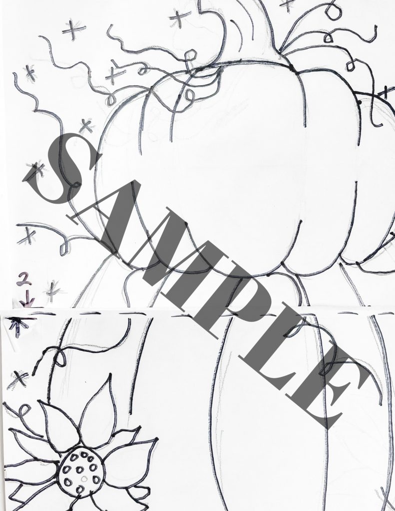 Pumpkin painting printable