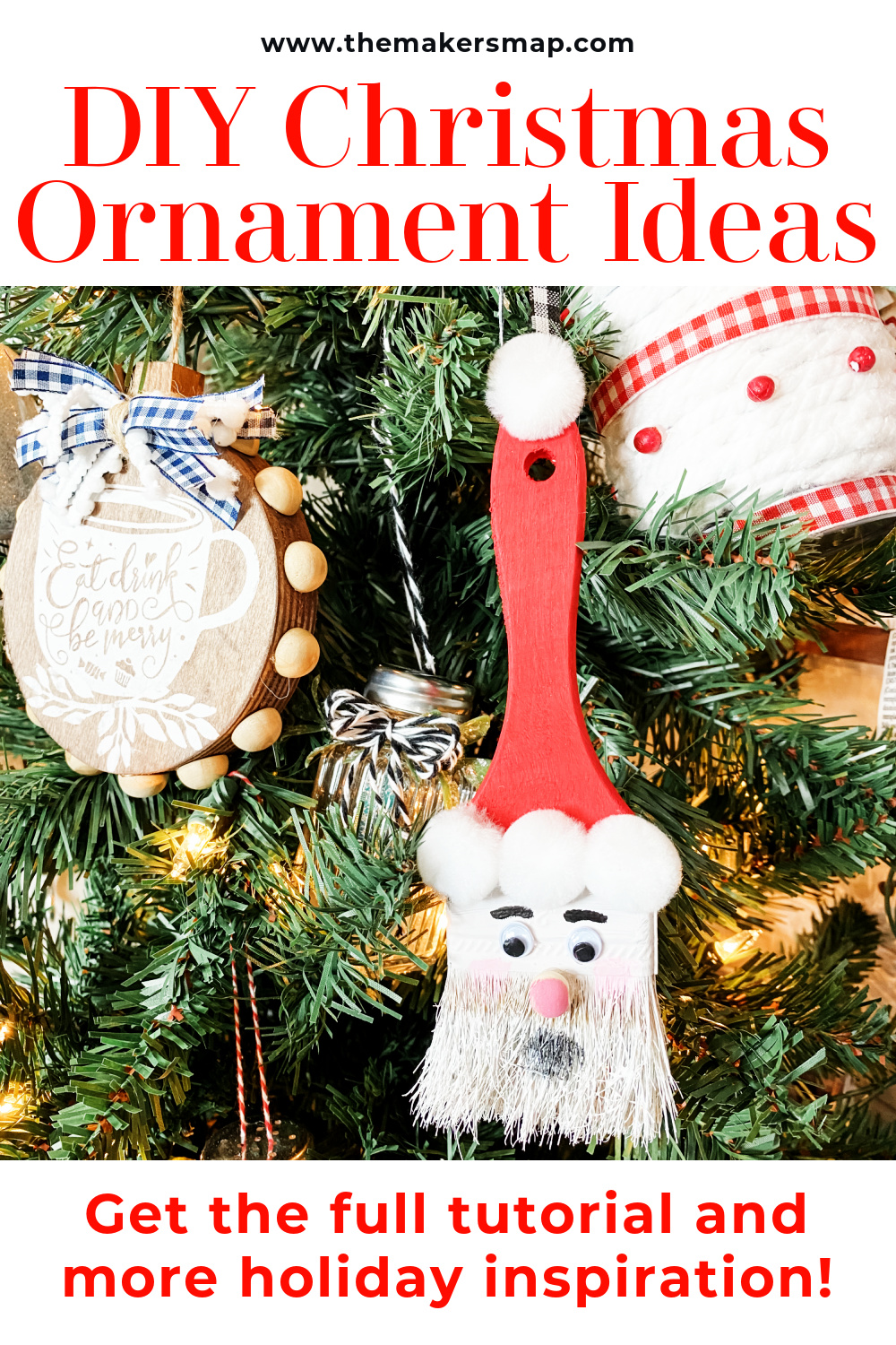 3 DIY Christmas Tree Ornaments