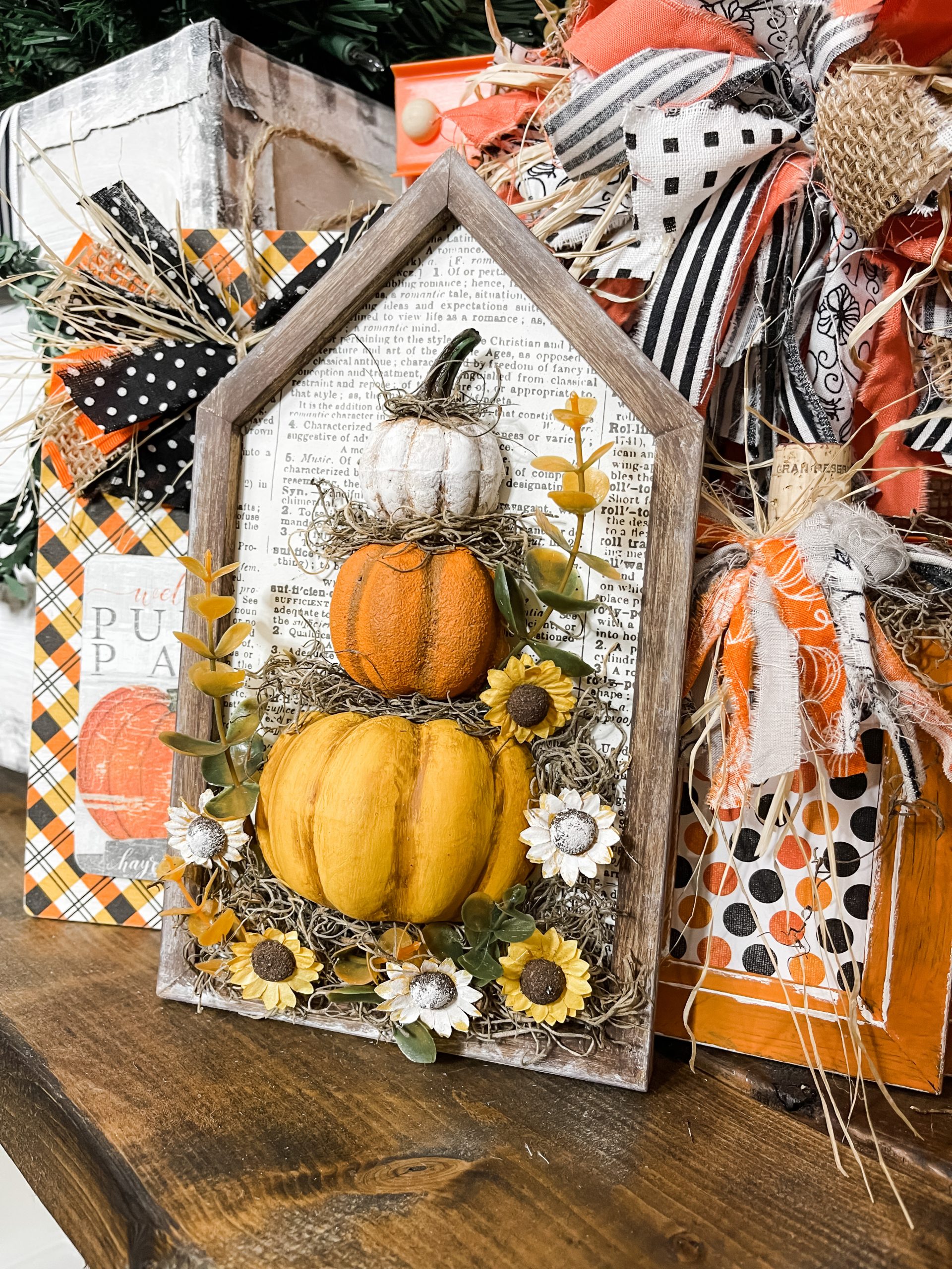 Framed Fall Decor Ideas
