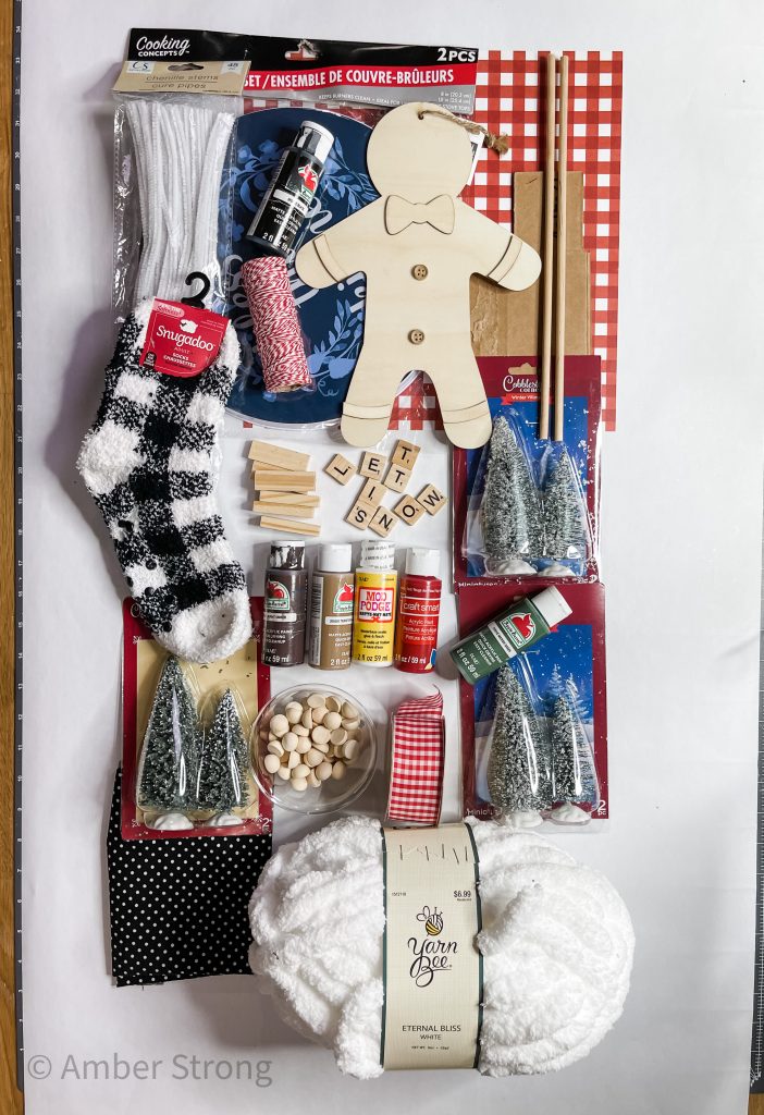 Centerpiece with Gingerbread Man