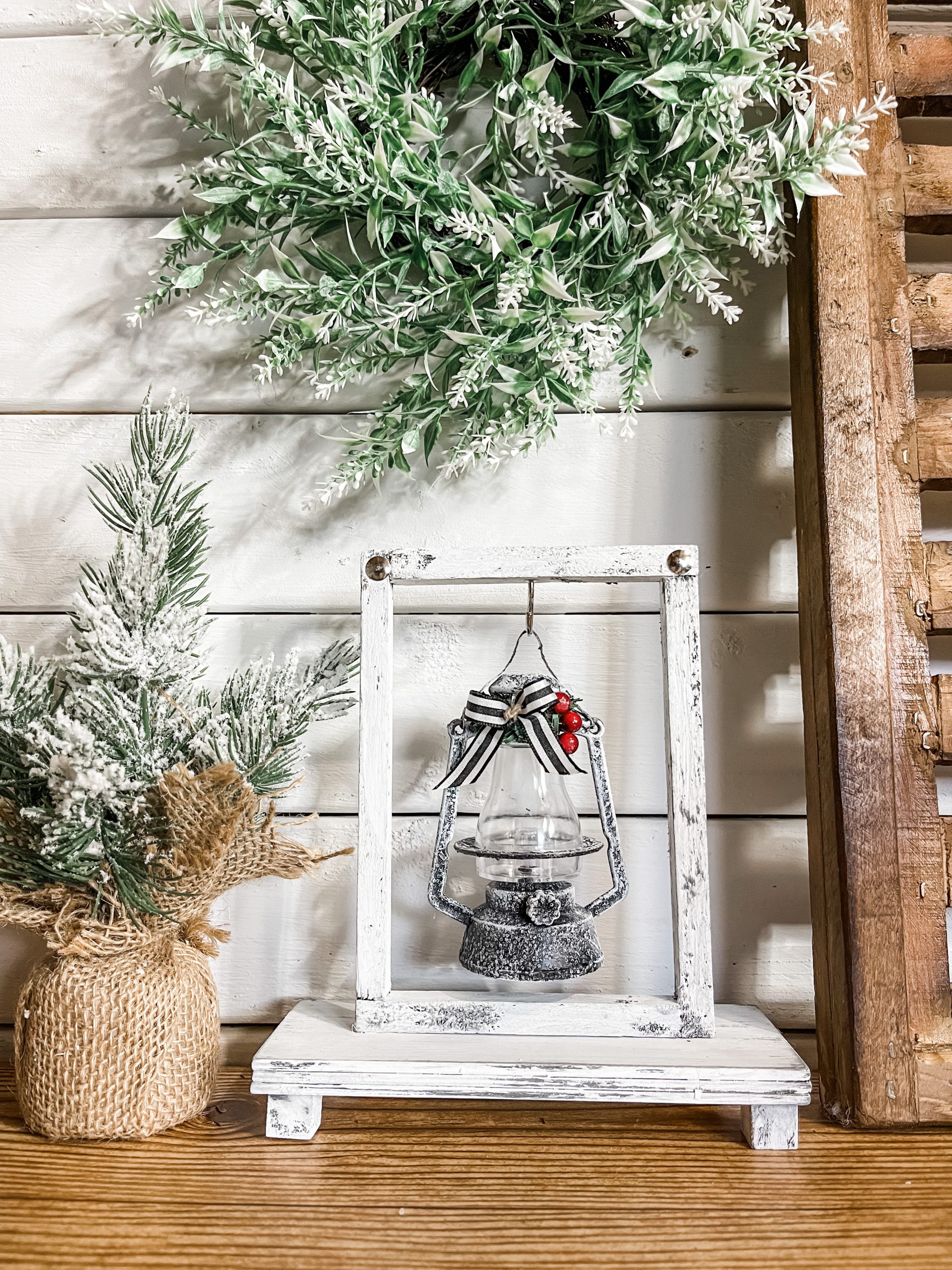 DIY Winter Lantern