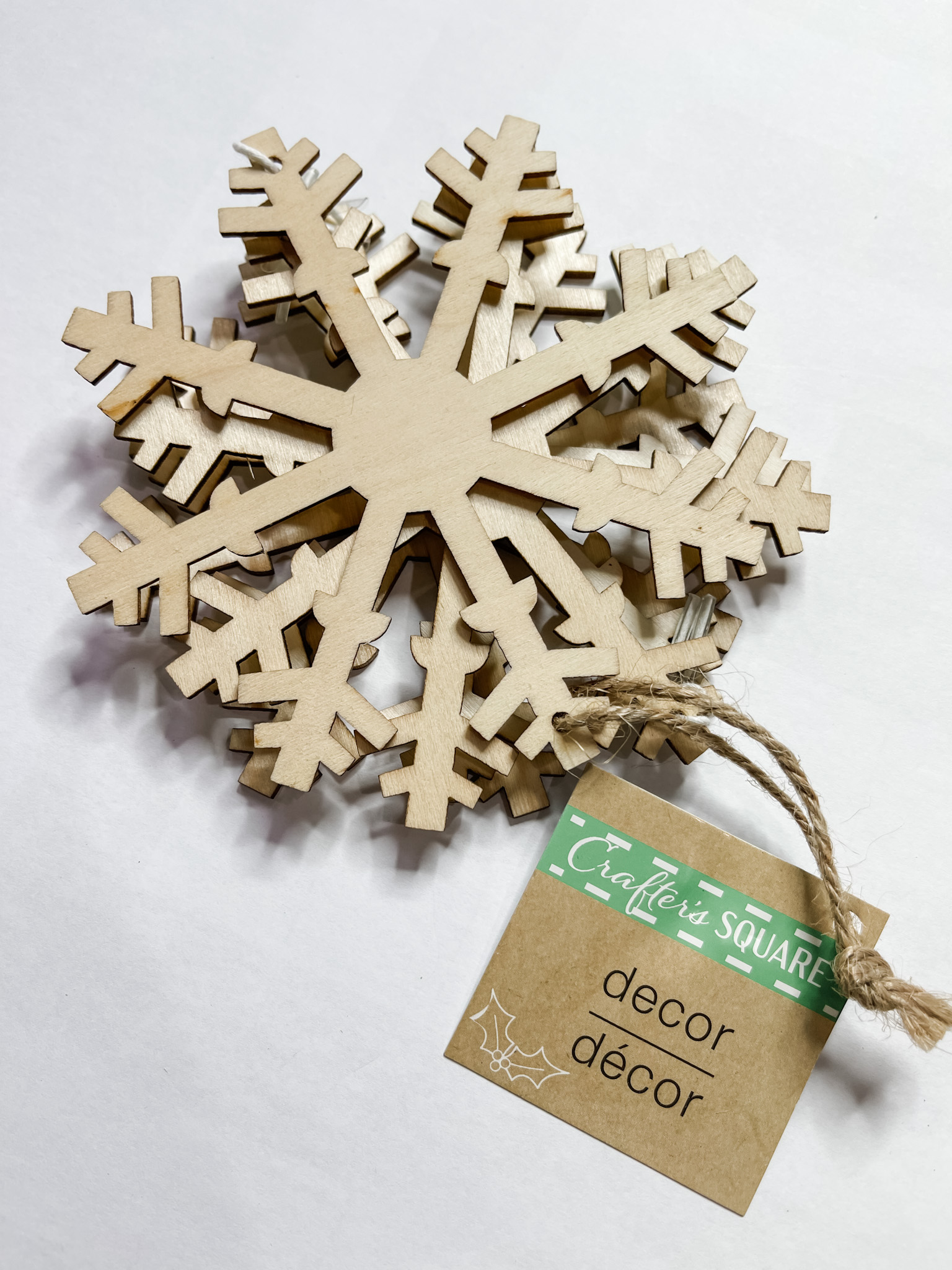 Large Peace Christmas Ornament Idea