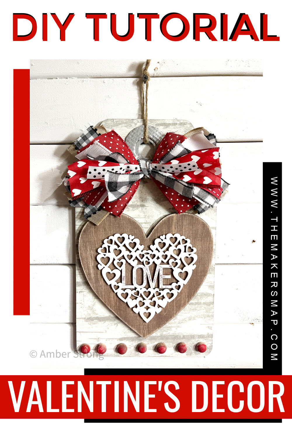 Rustic Valentine's Love Sign