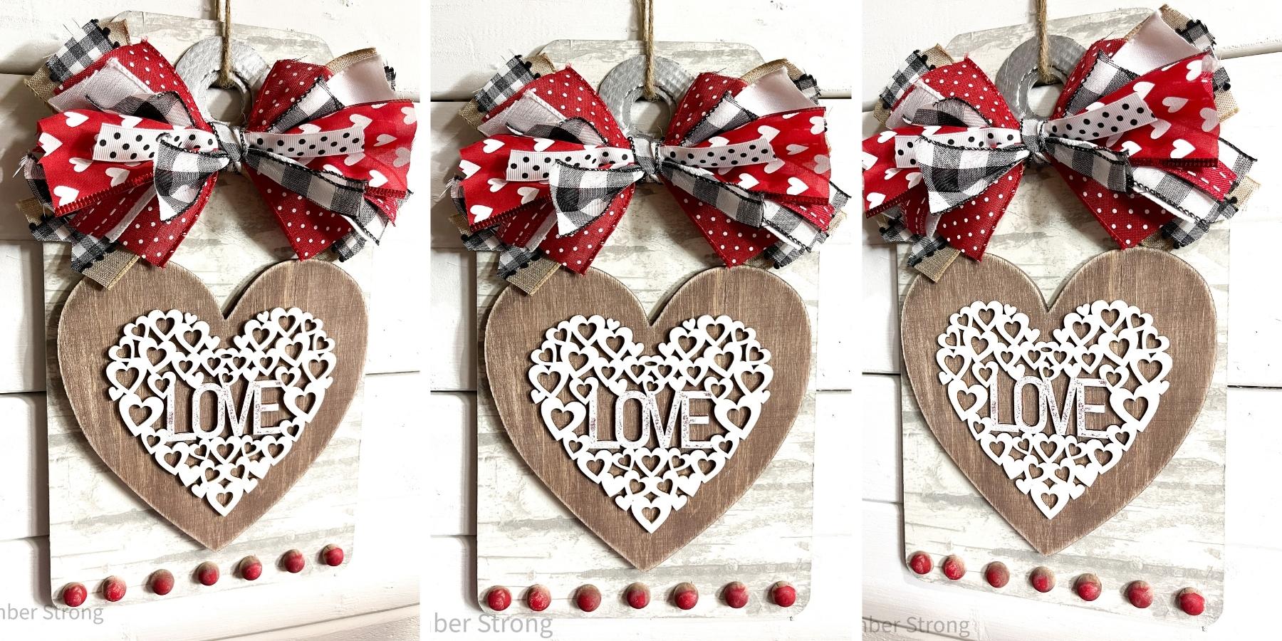 Rustic Valentine’s Love Sign