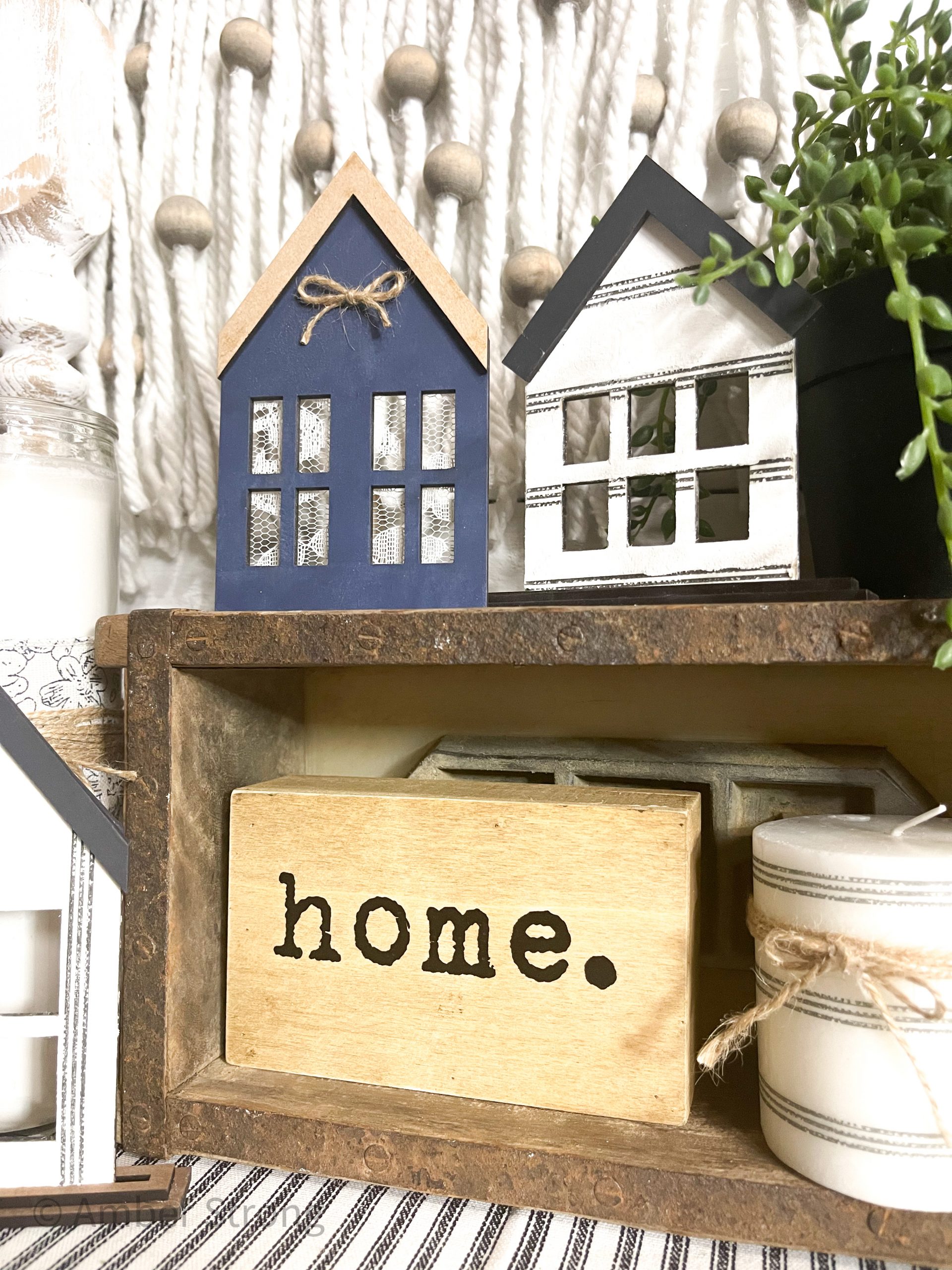 DIY Decorative Houses Craft Kit