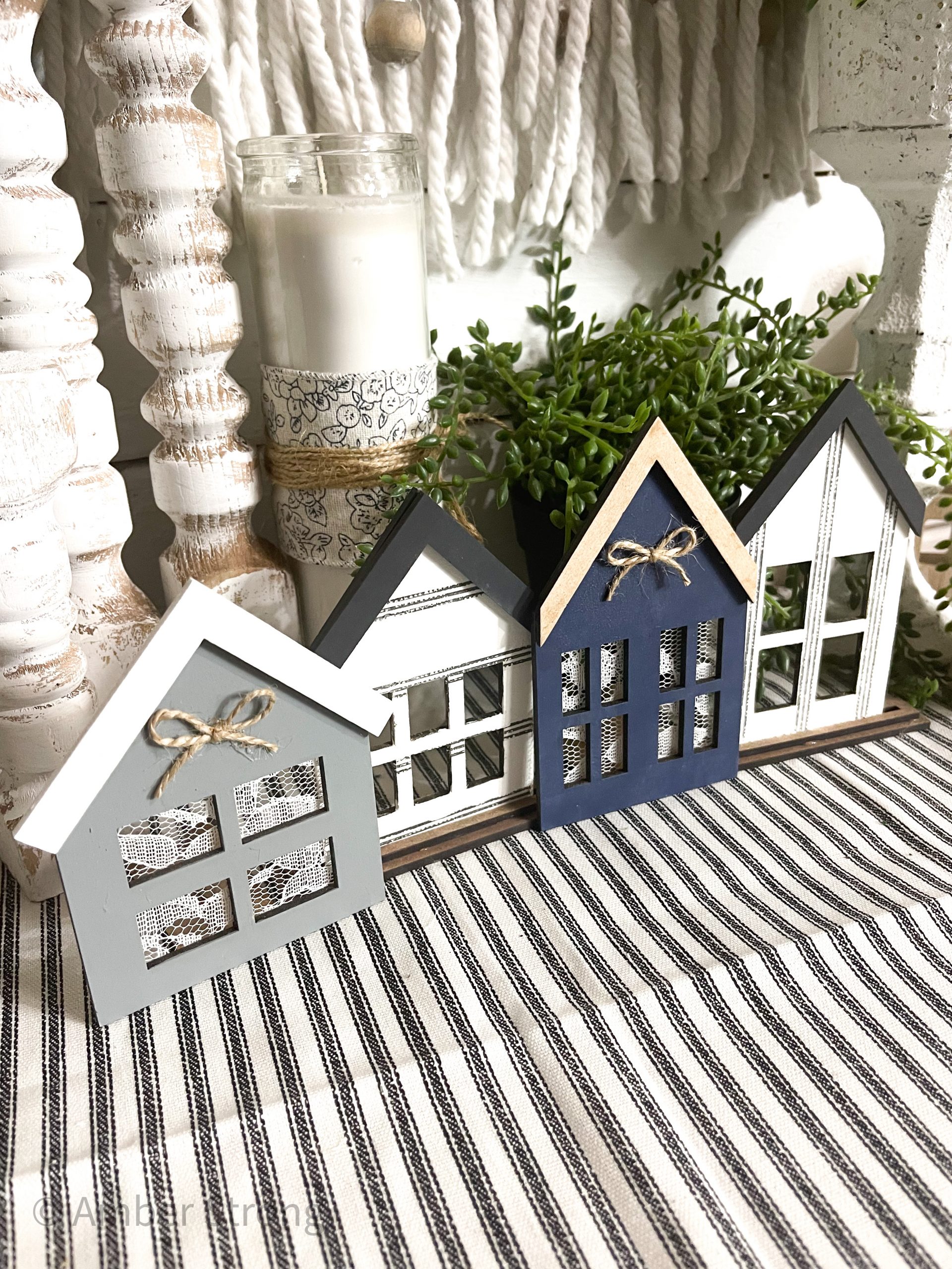 DIY Decorative Houses Craft Kit