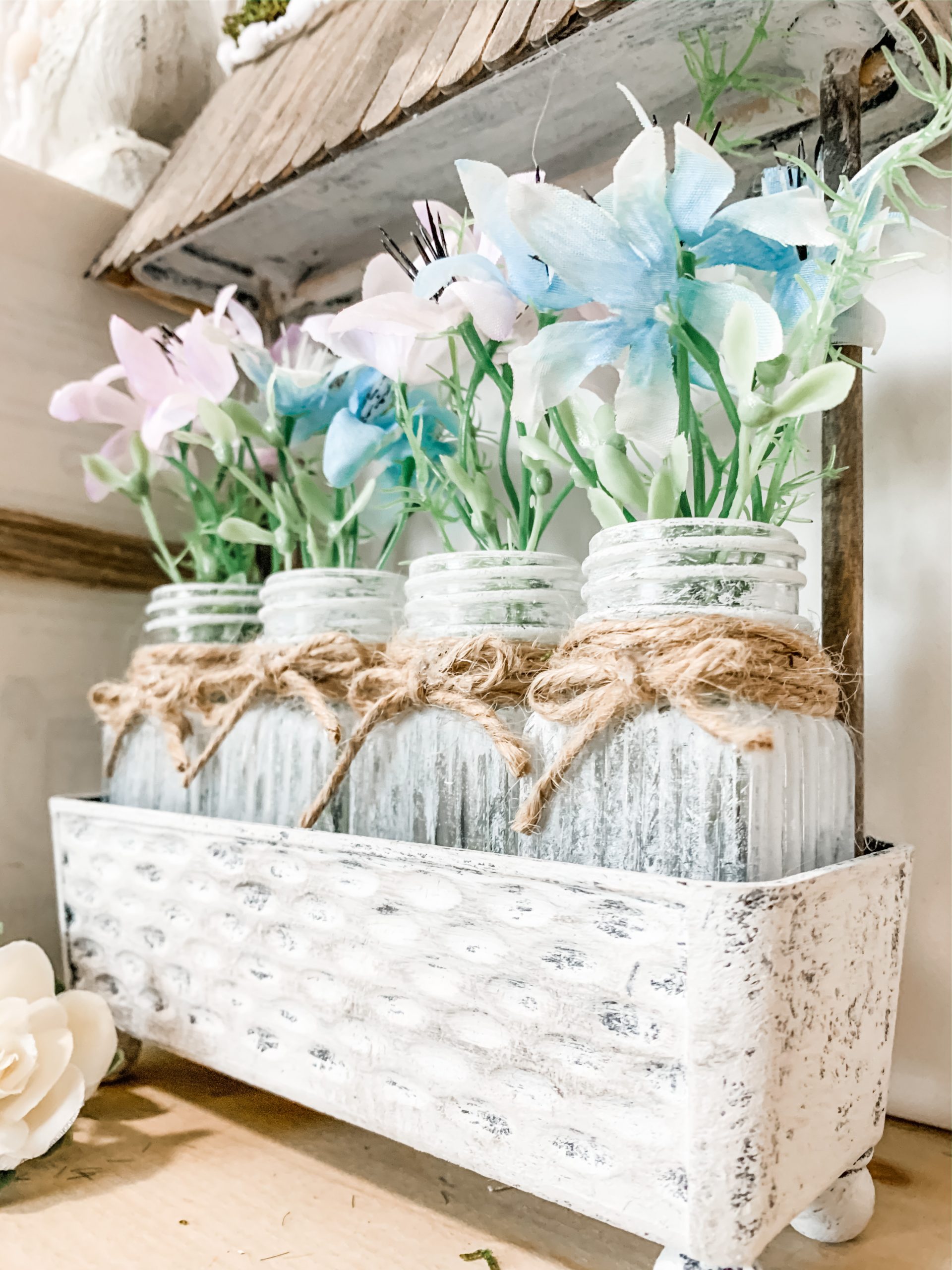 DIY Butter Dish Decorative Planter