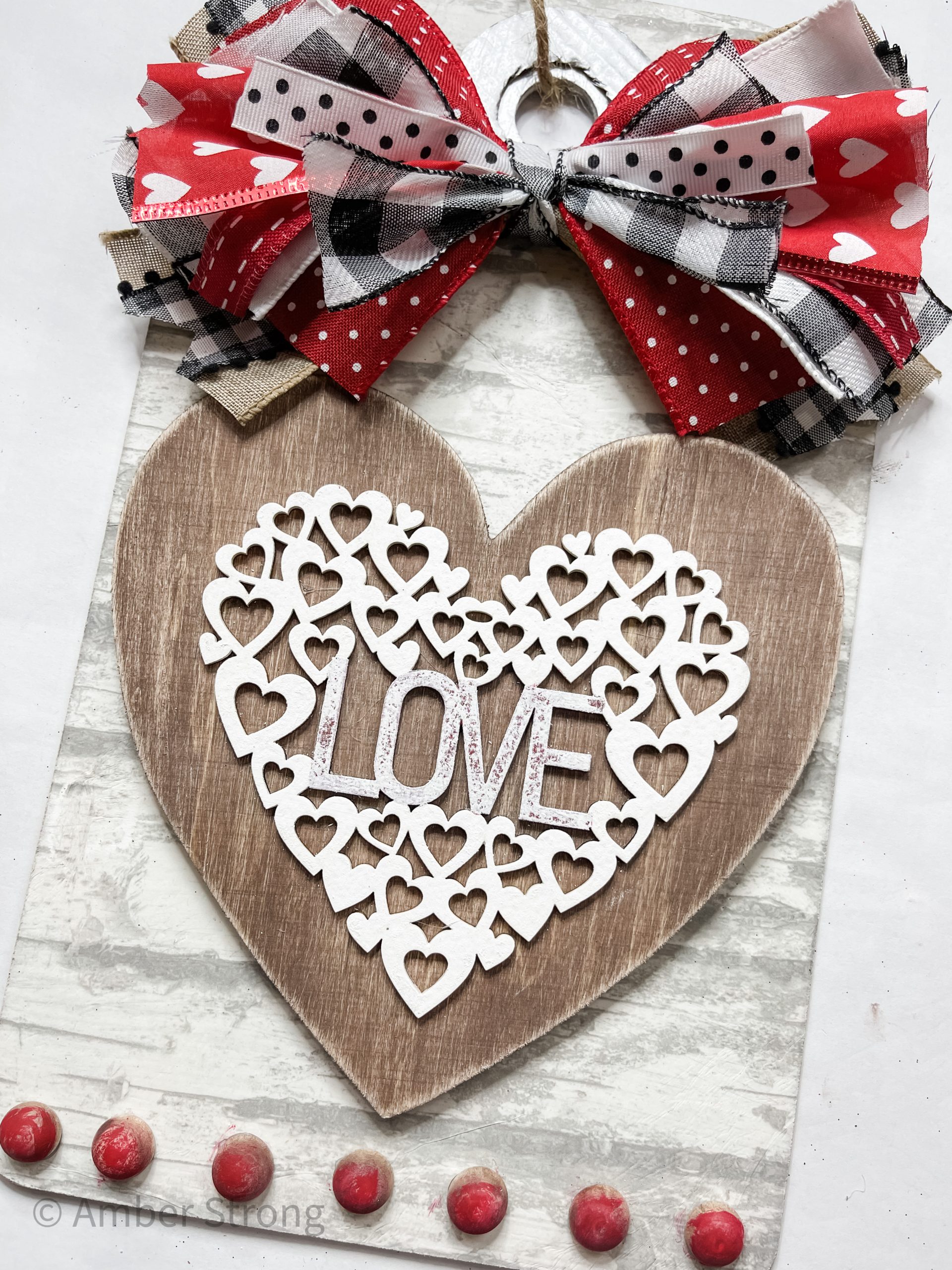 Rustic Valentine's Love Sign