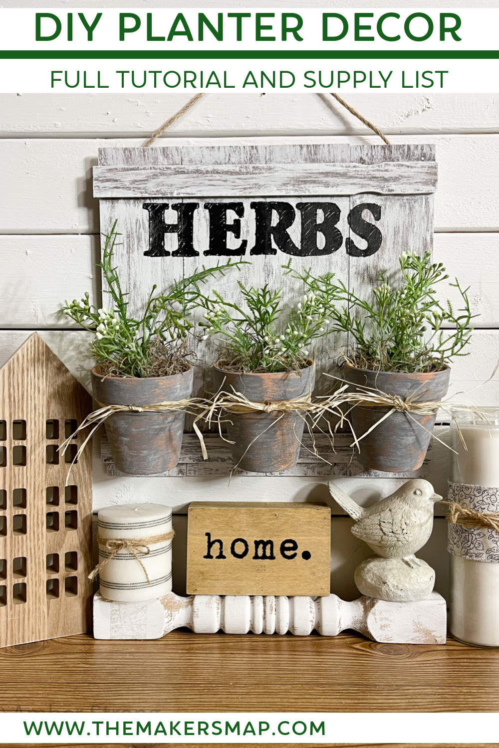 DIY Herb Planter Decor