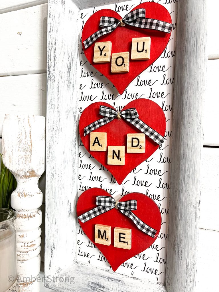 Diy You And Me Valentine S Day Sign A