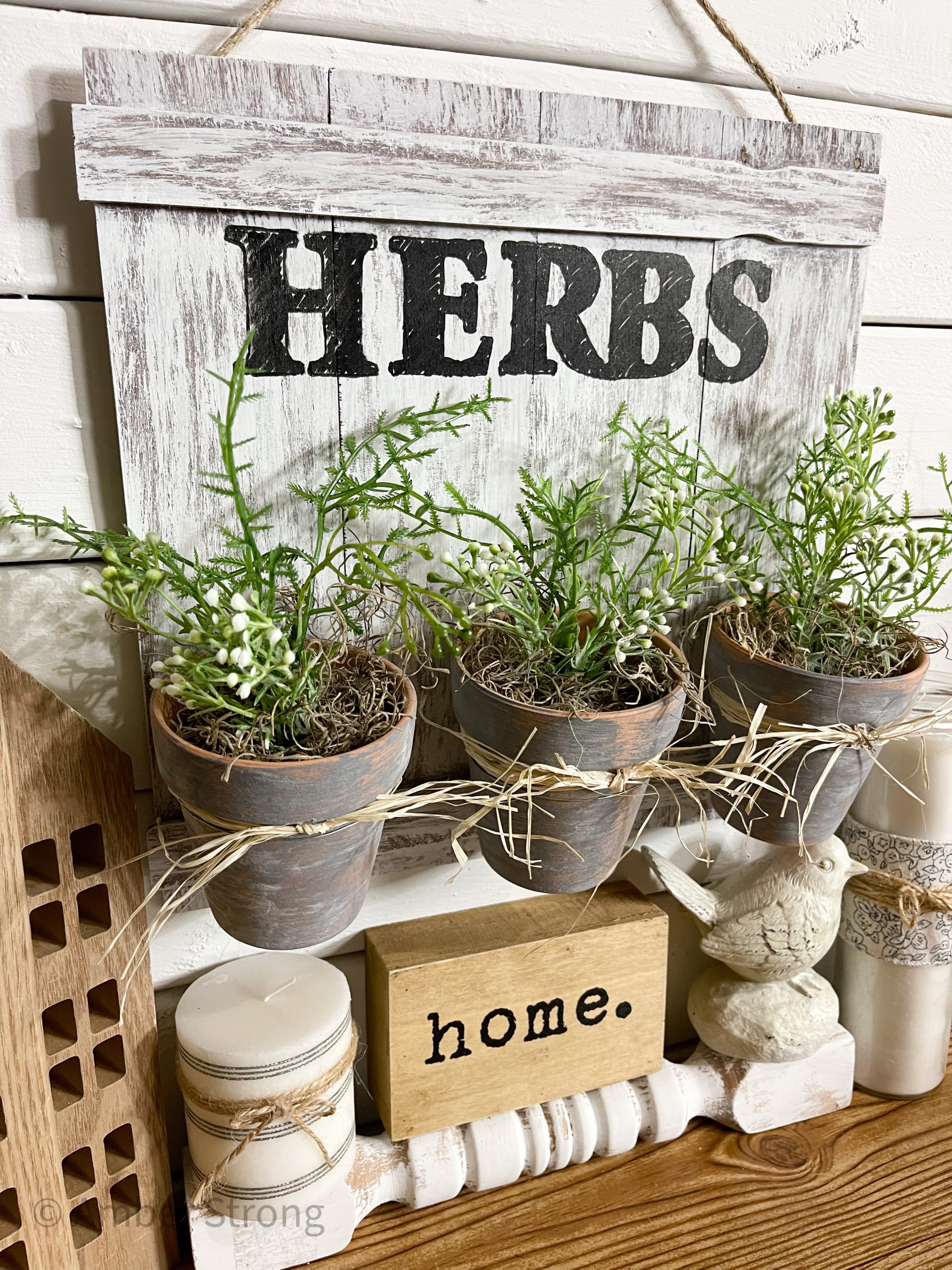 DIY Herb Planter Decor