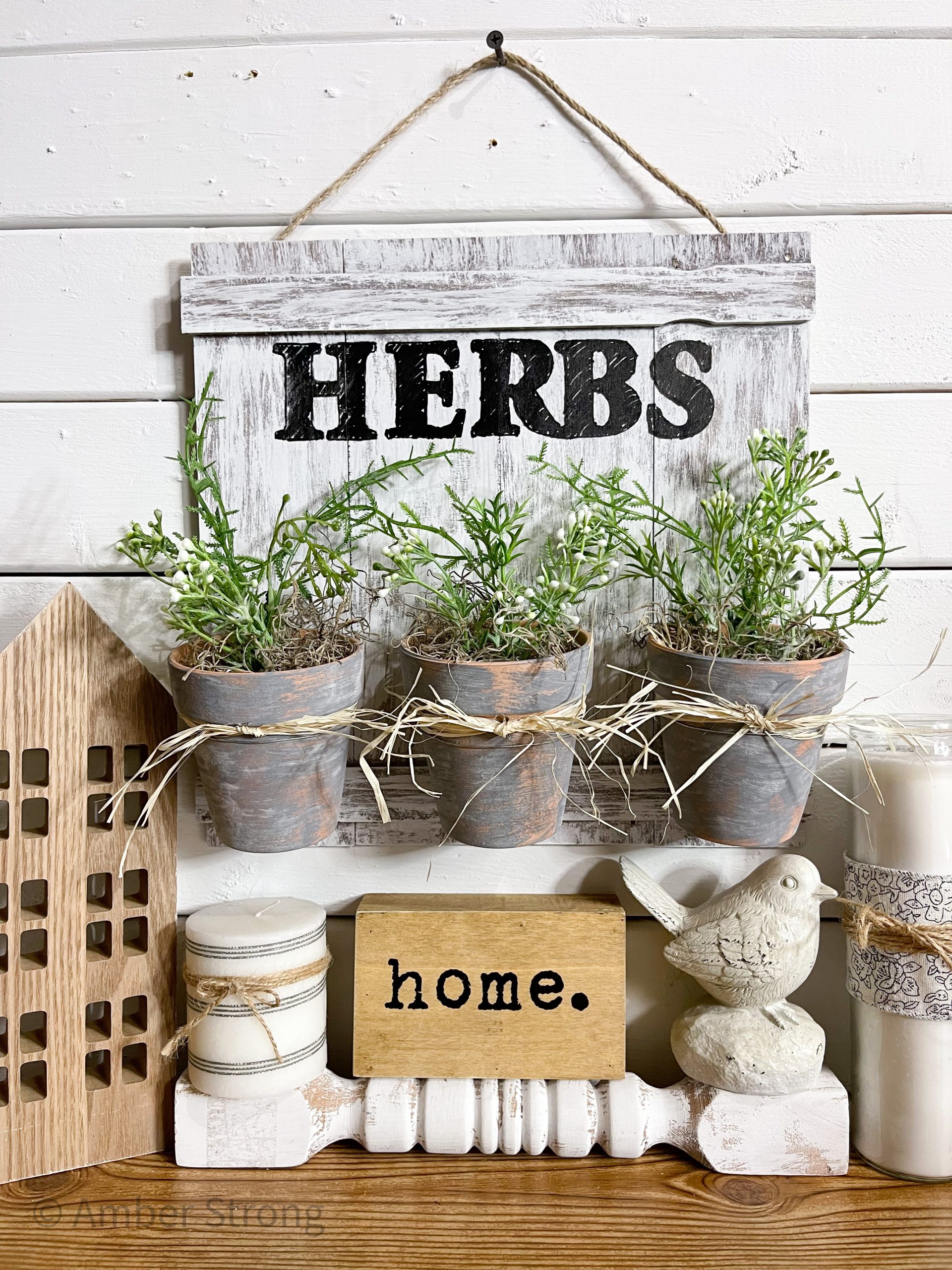 DIY Herb Planter Decor