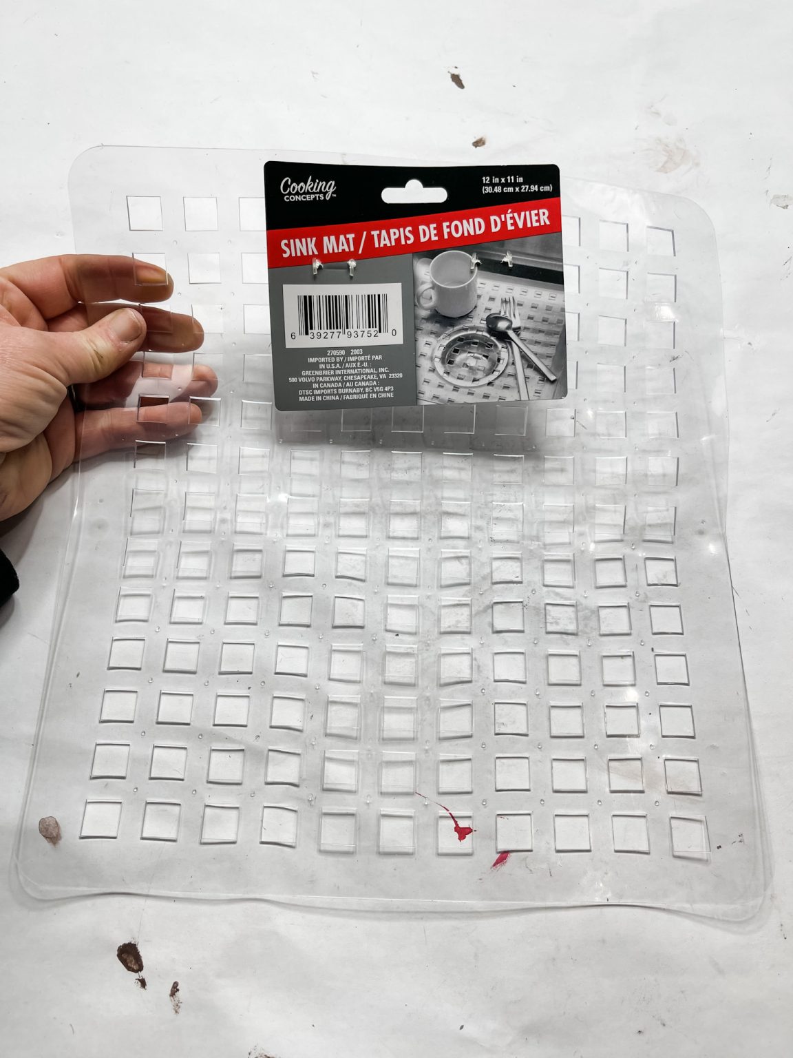 Rustic Decorative Sink Mat DIY Easy DIY Tutorial