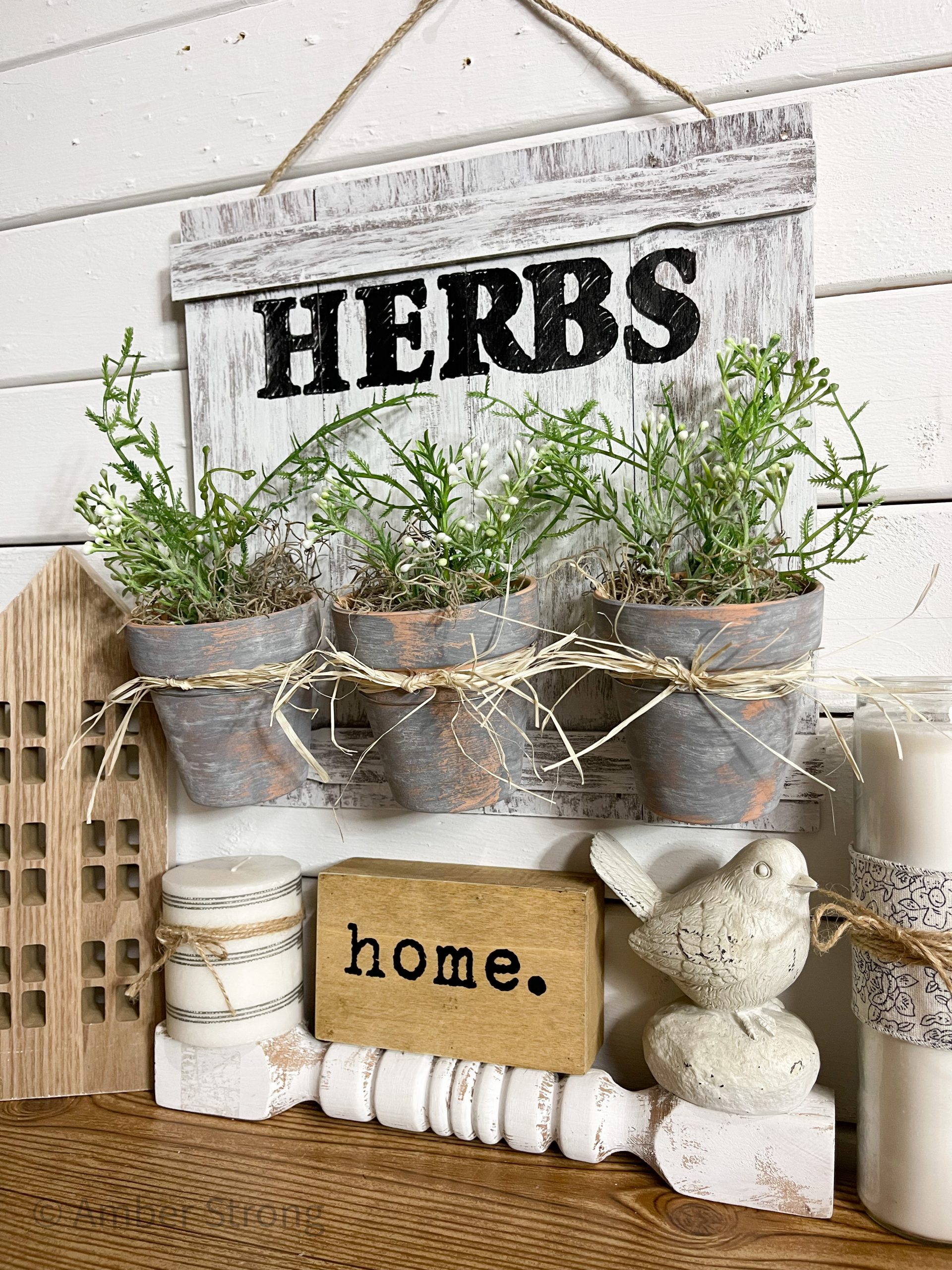 DIY Herb Planter Decor