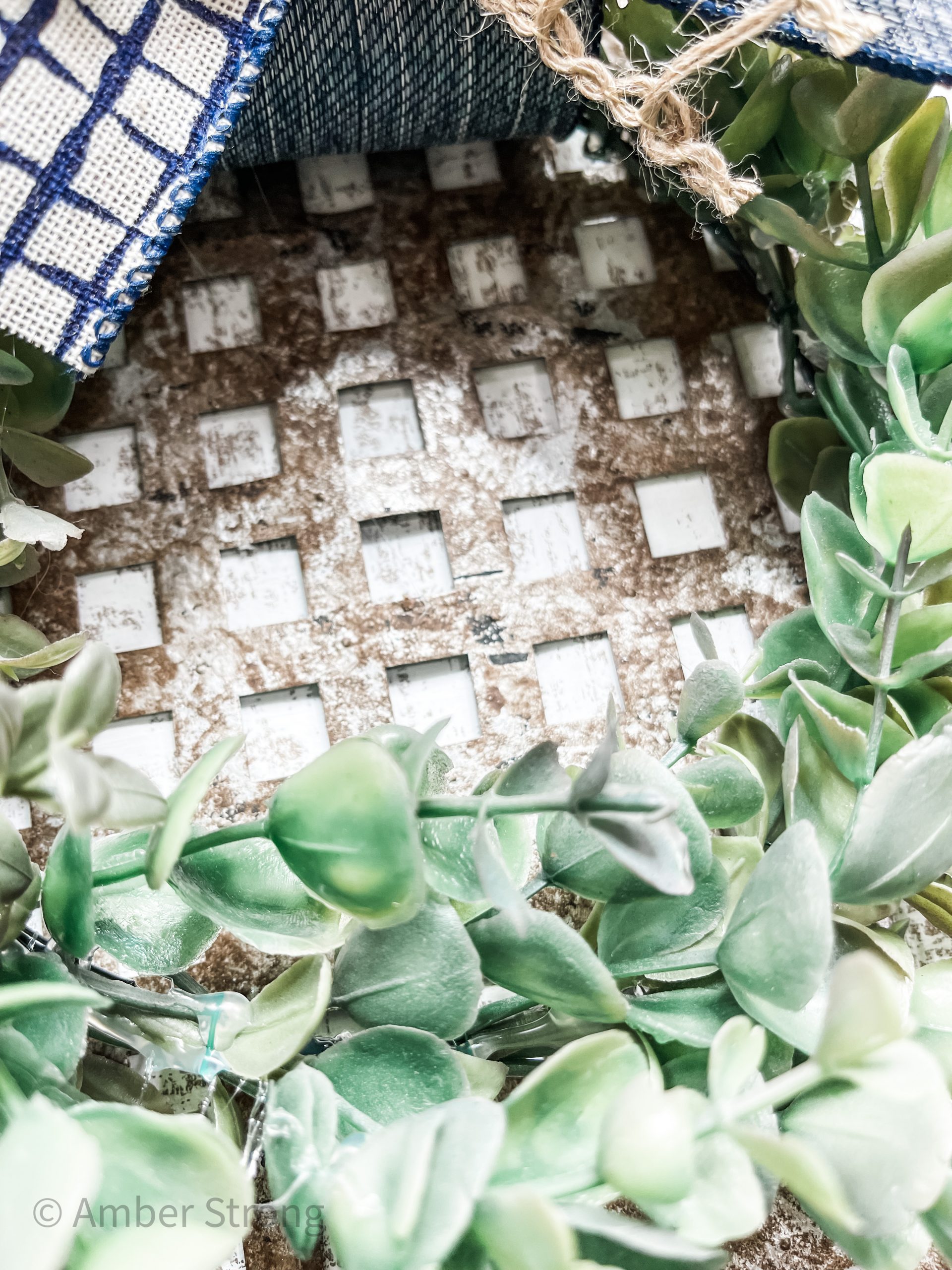 Rustic Decorative Sink Mat DIY