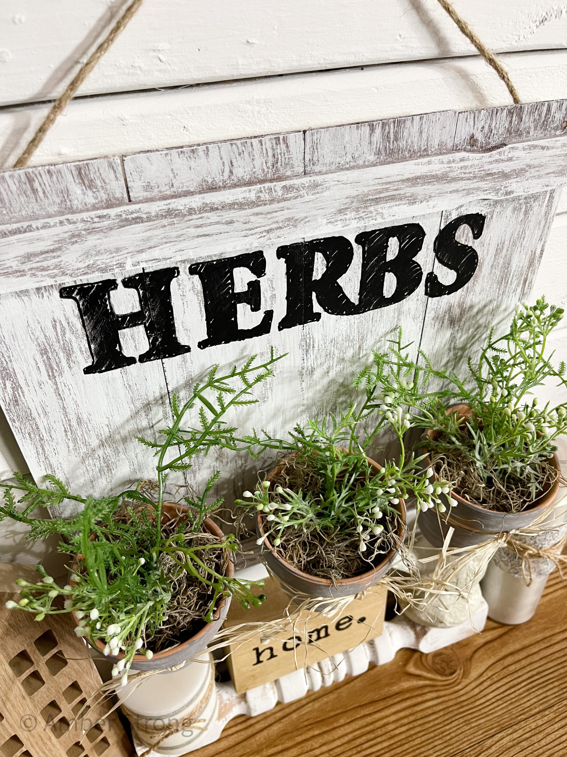 DIY Herb Planter Decor