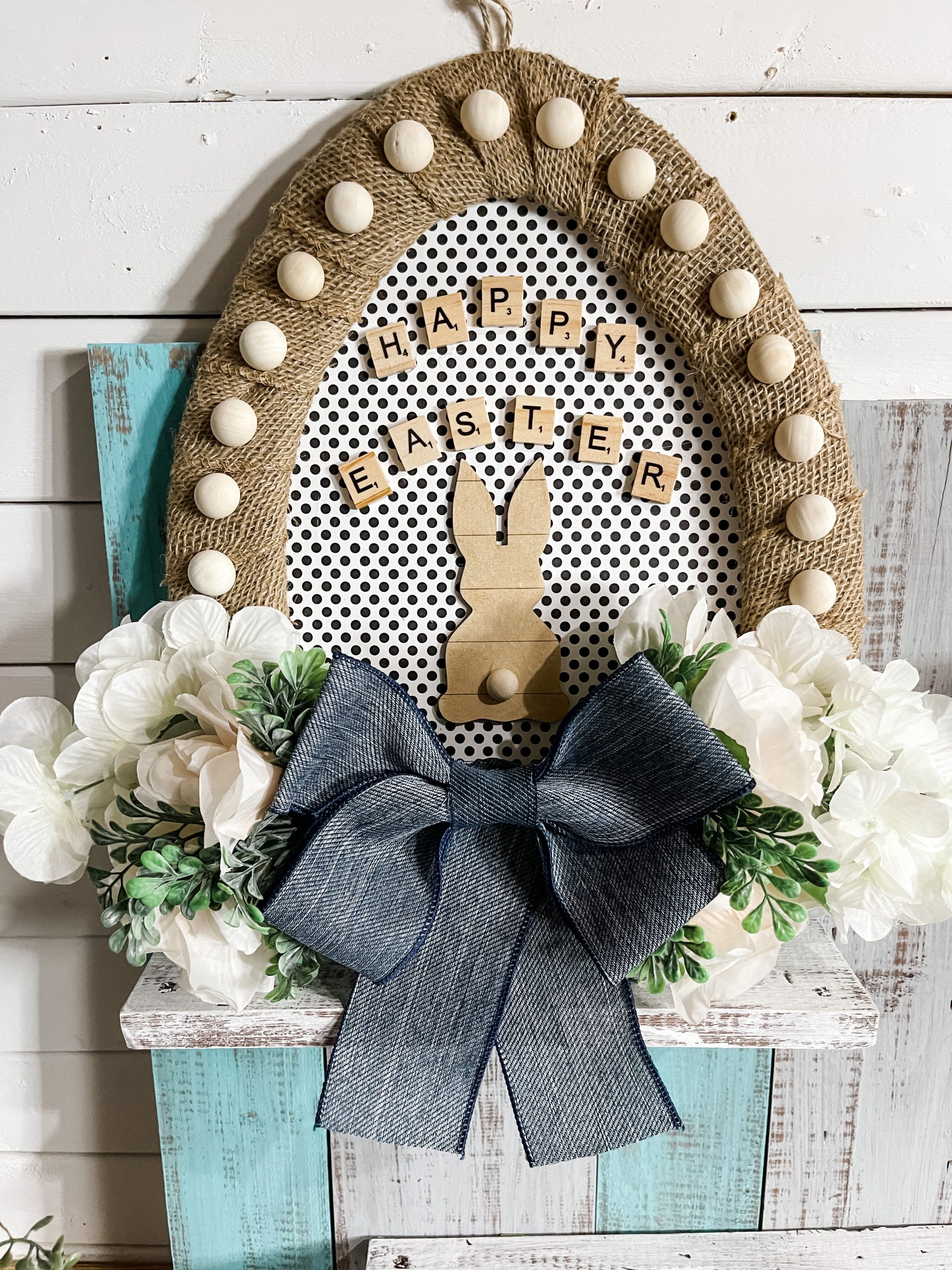 DIY Easter Door Wreath