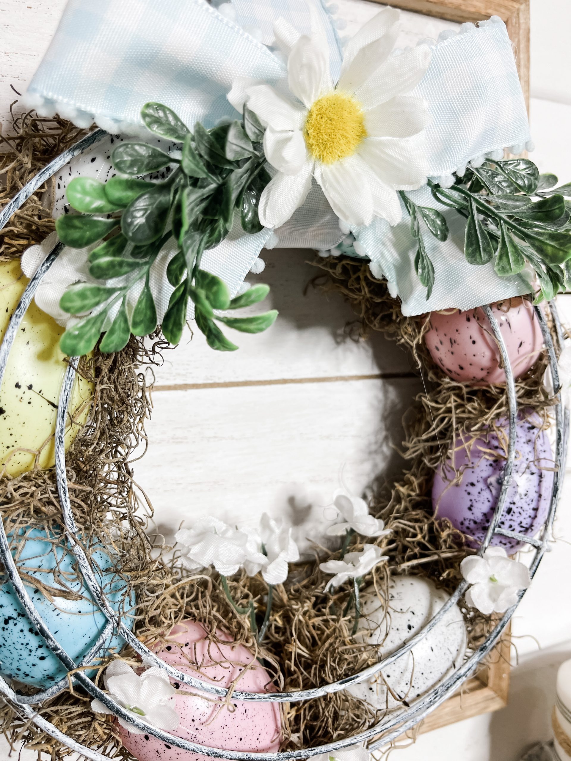 Farmhouse Speckled Egg Wreath