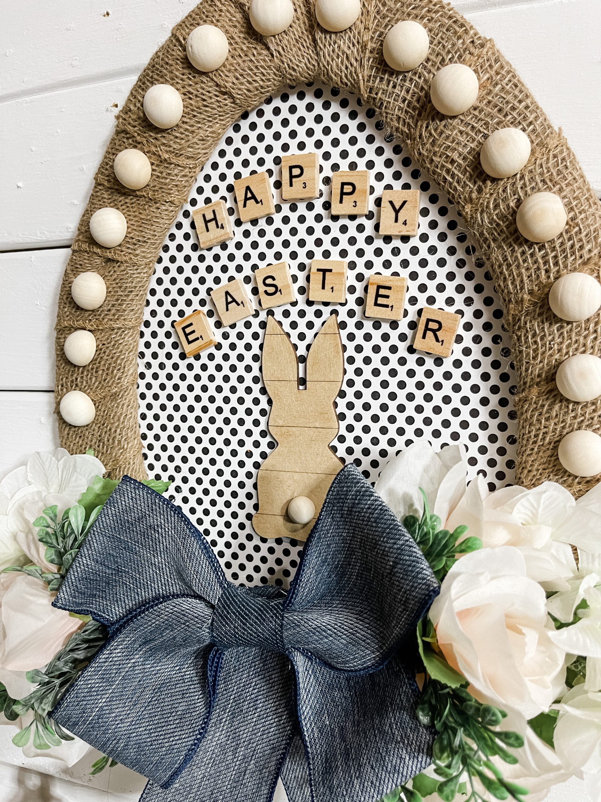 DIY Easter Door Wreath