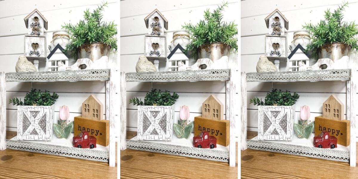 DIY Display Shelf