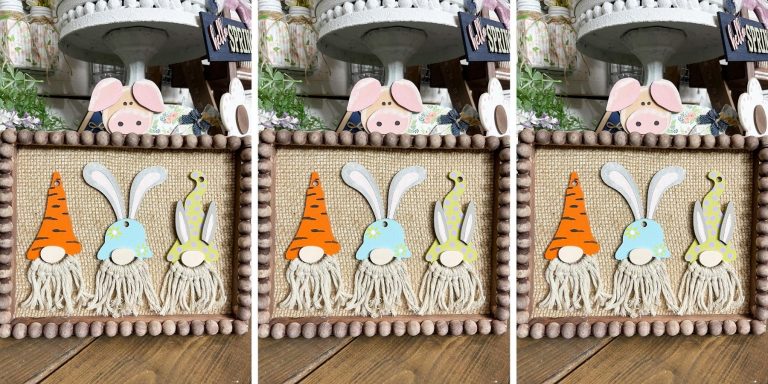 DIY Easter Gnomes Decor