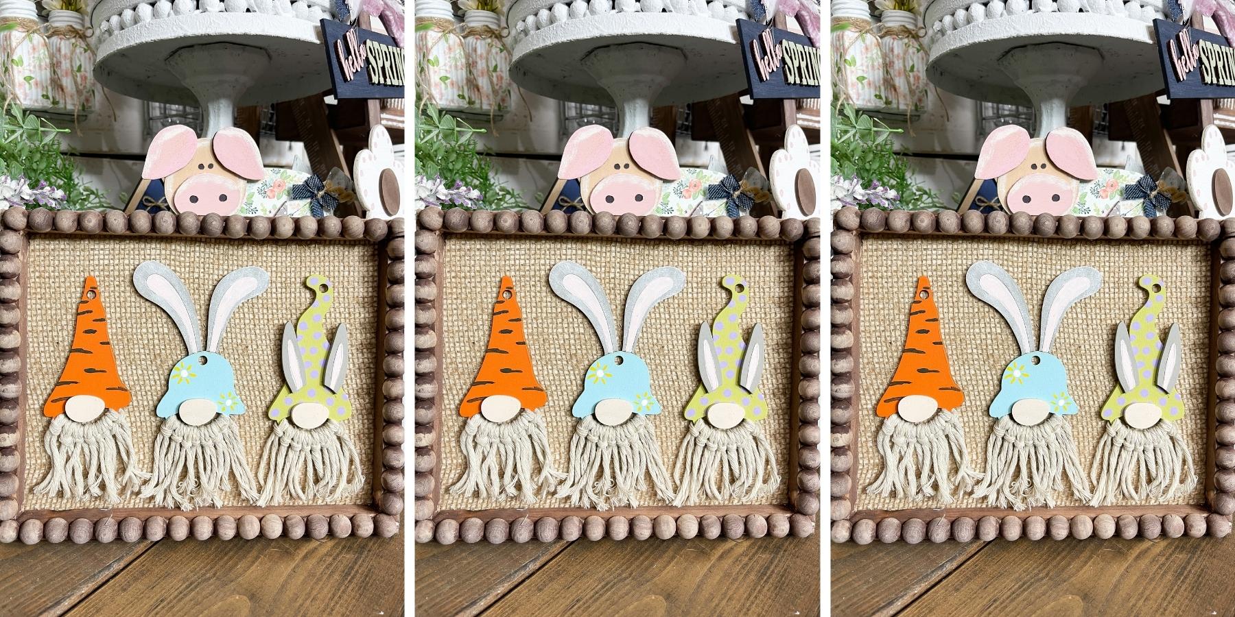 DIY Easter Gnomes Decor