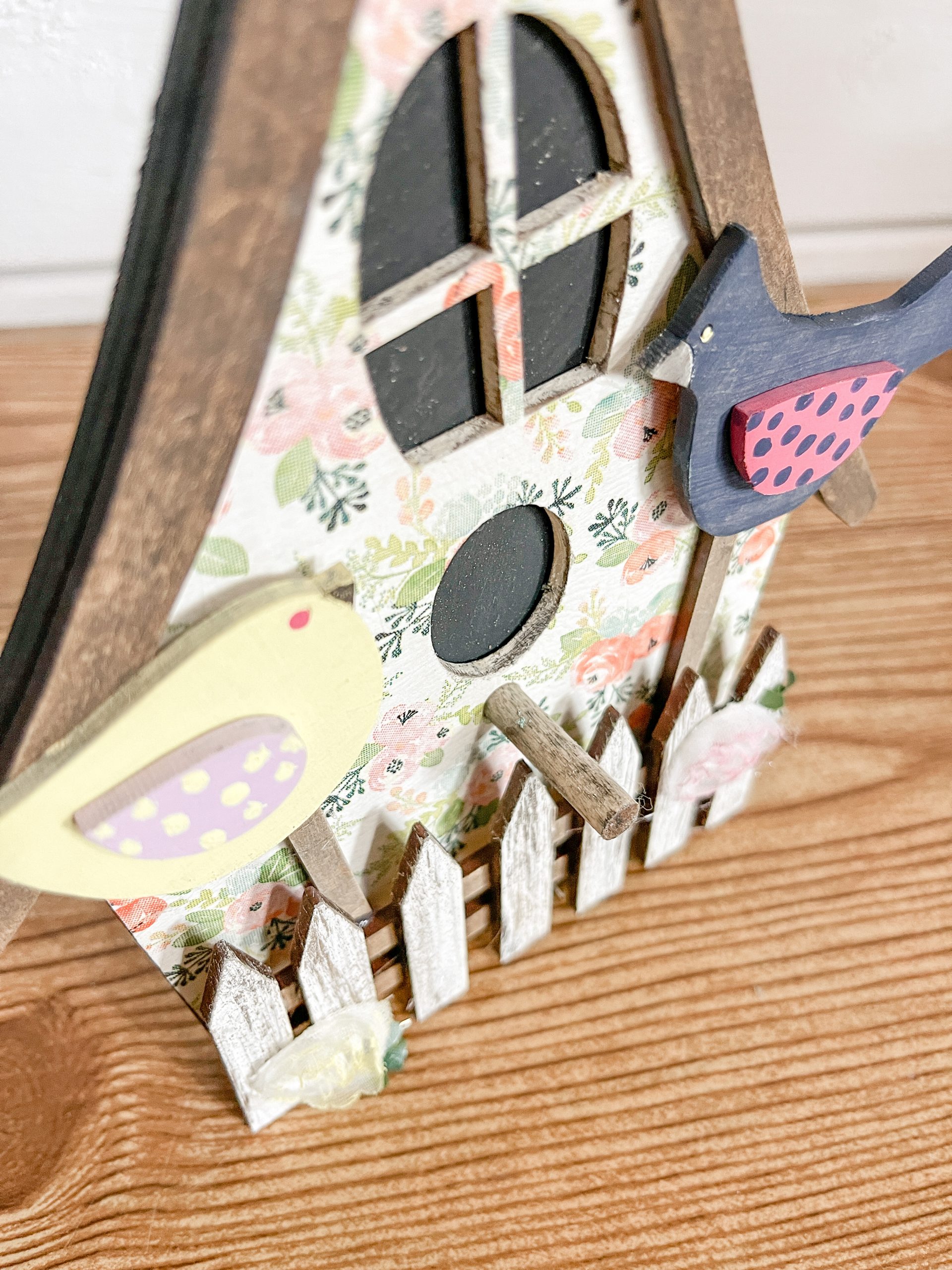 DIY Decorative Birdhouse Craft Kit