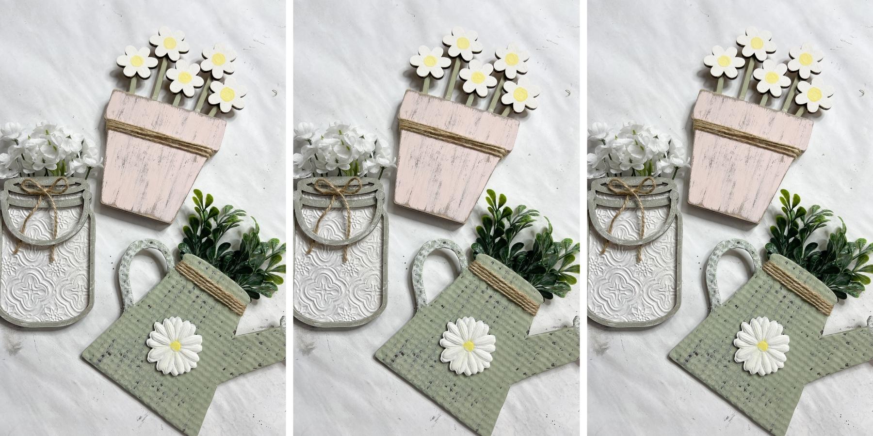 Spring Containers DIY Decor