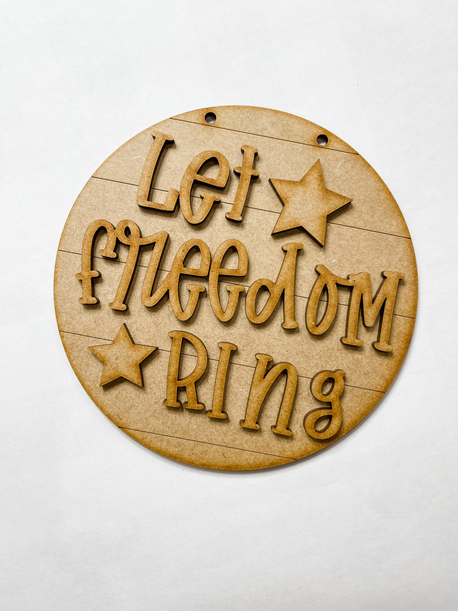 Let Freedom Ring Sign and Stand