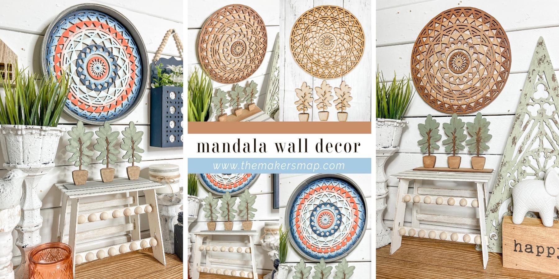 Mandala Wall Art Home Decor