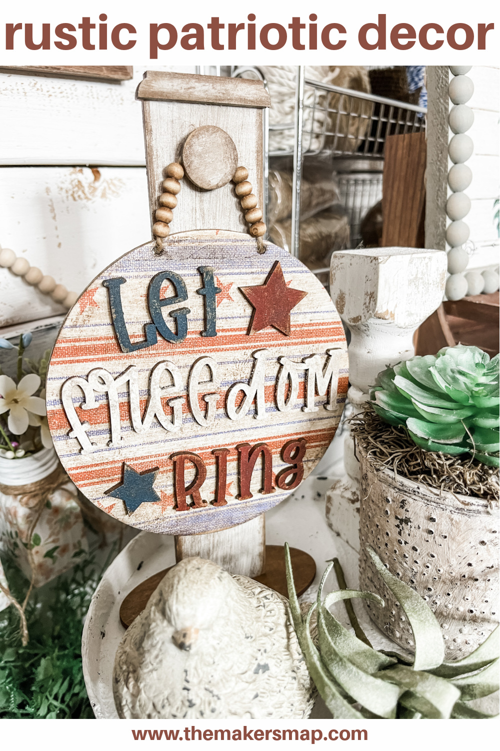 Reverse Canvas Signs Tiered Tray Decor Spring Decor Summer 