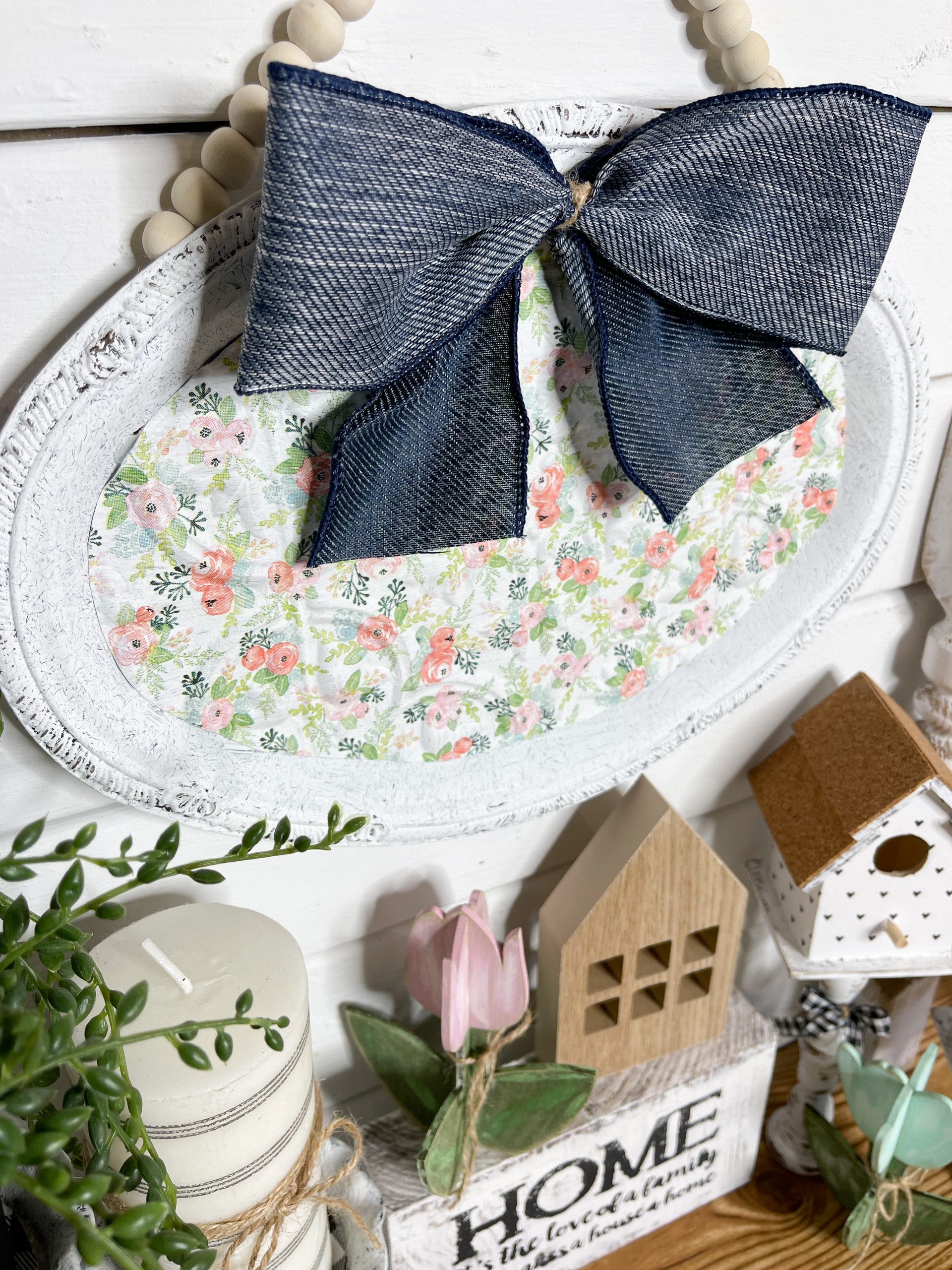 DIY Decorative Vintage Serving Trays