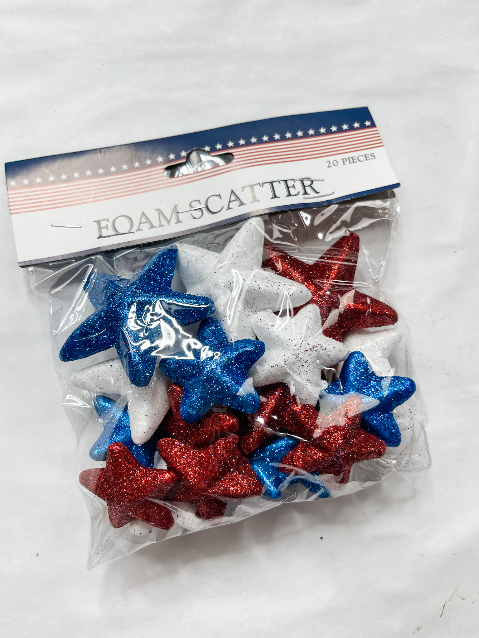 Dollar Tree Star Patriotic Wreath