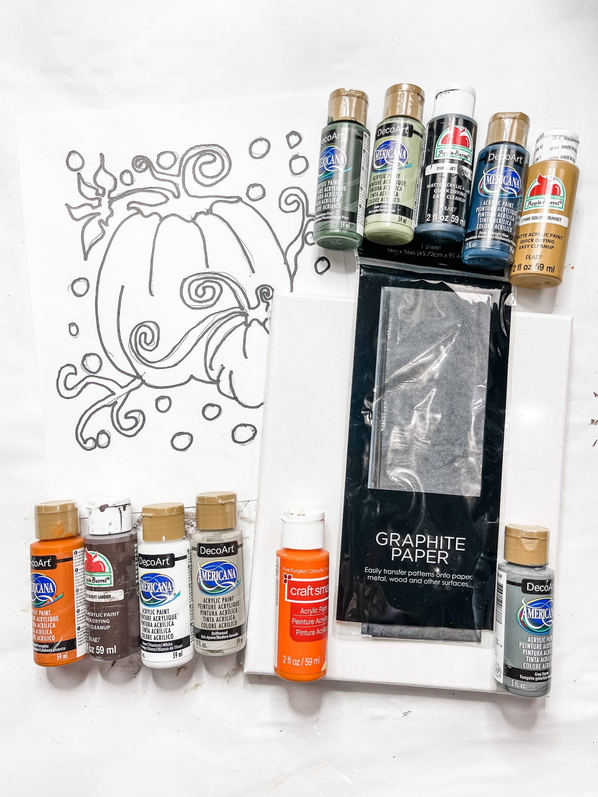 Easy Fall Dollar Tree Canvas Painting A Creative Haven Project