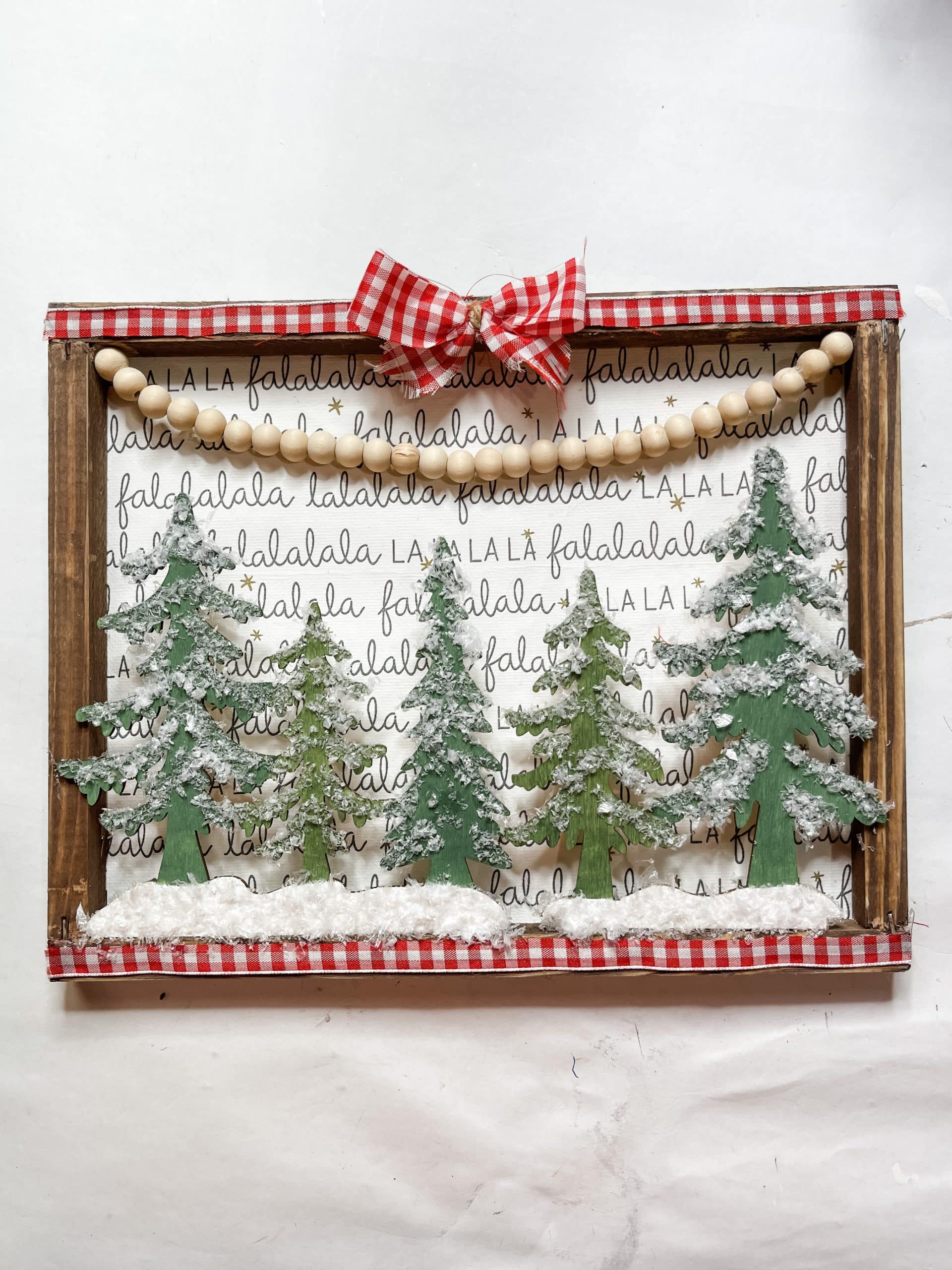 Pine Forest Winter Decor