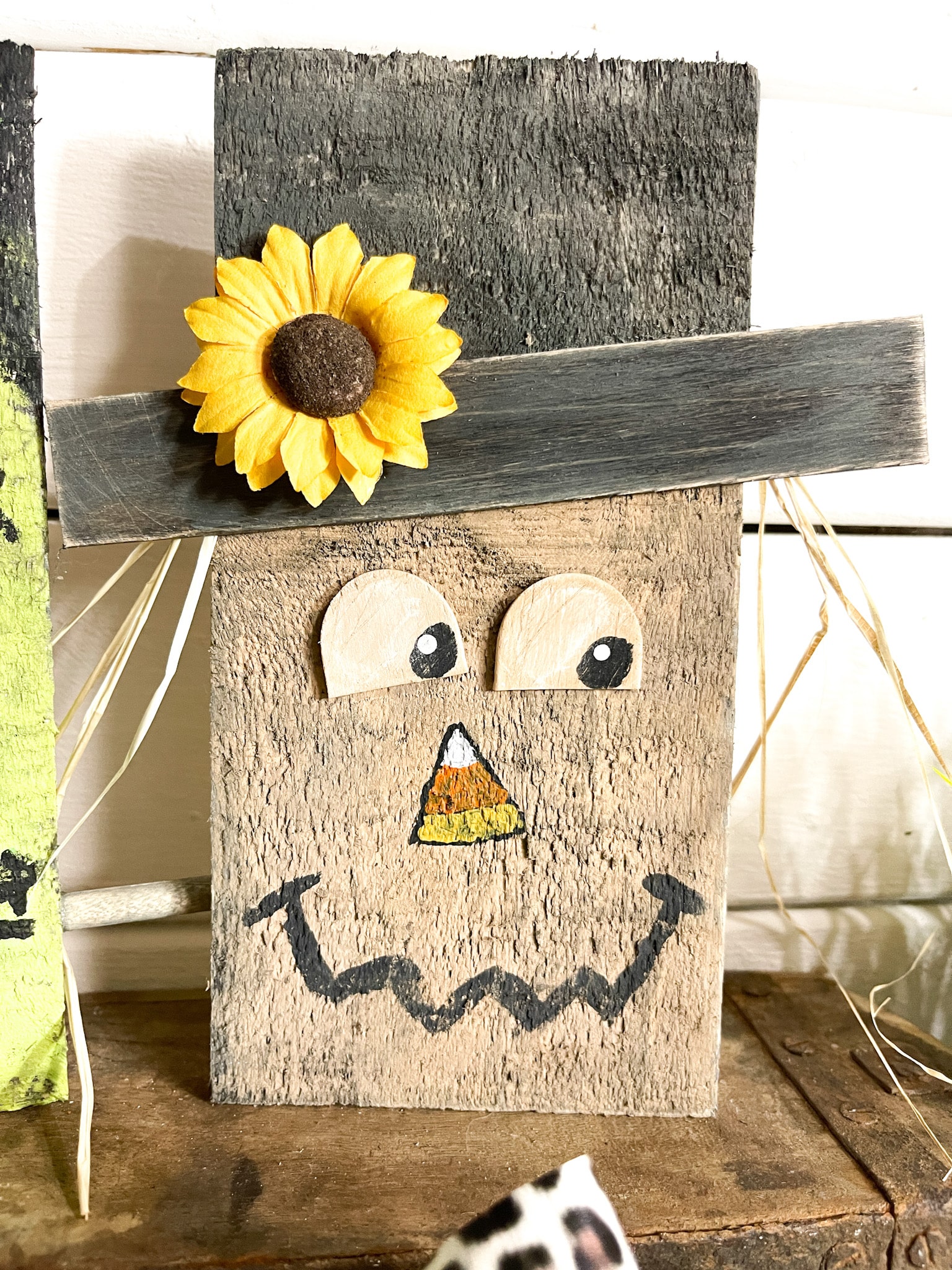 Dollar Tree Wood Plank Fall Craft Ideas