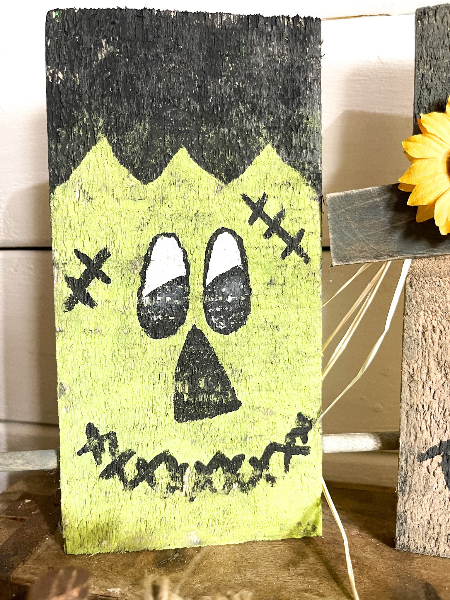 Dollar Tree Wood Plank Fall Craft Ideas