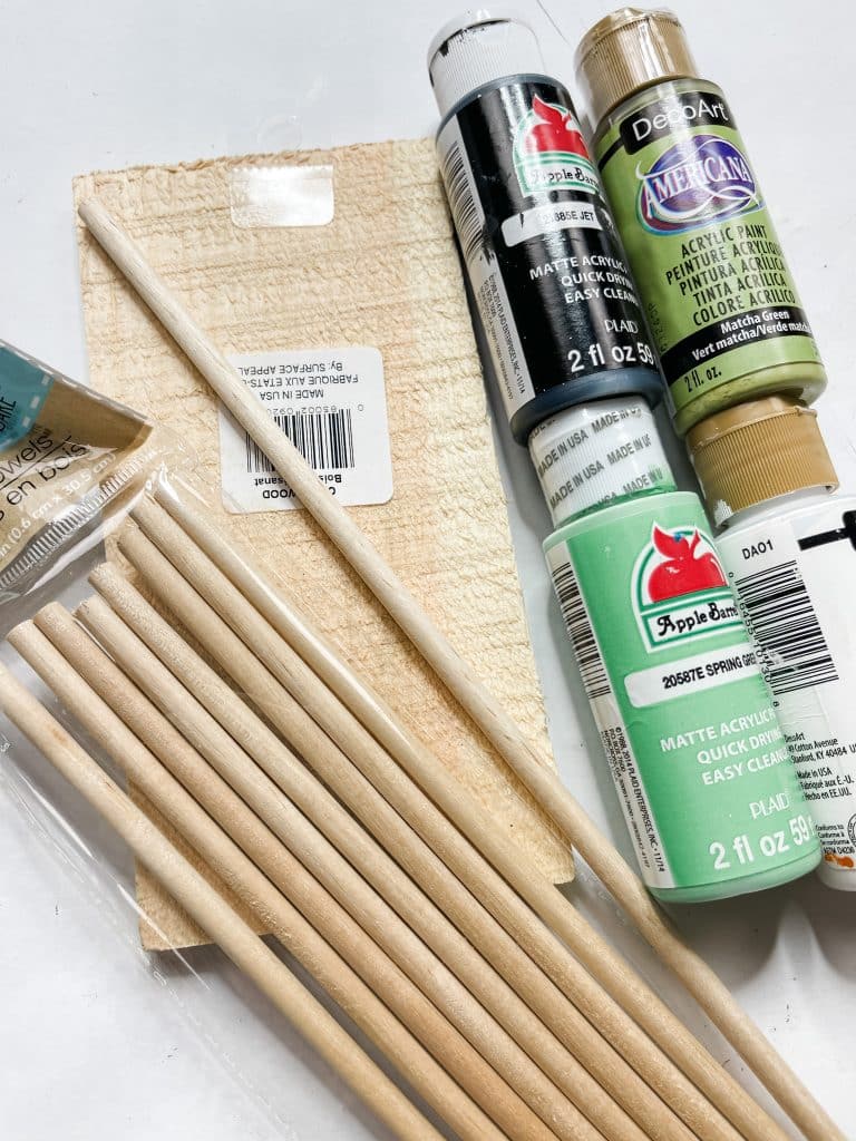 Dollar Tree Wood Plank Fall Craft Ideas Home Decor Tutorial